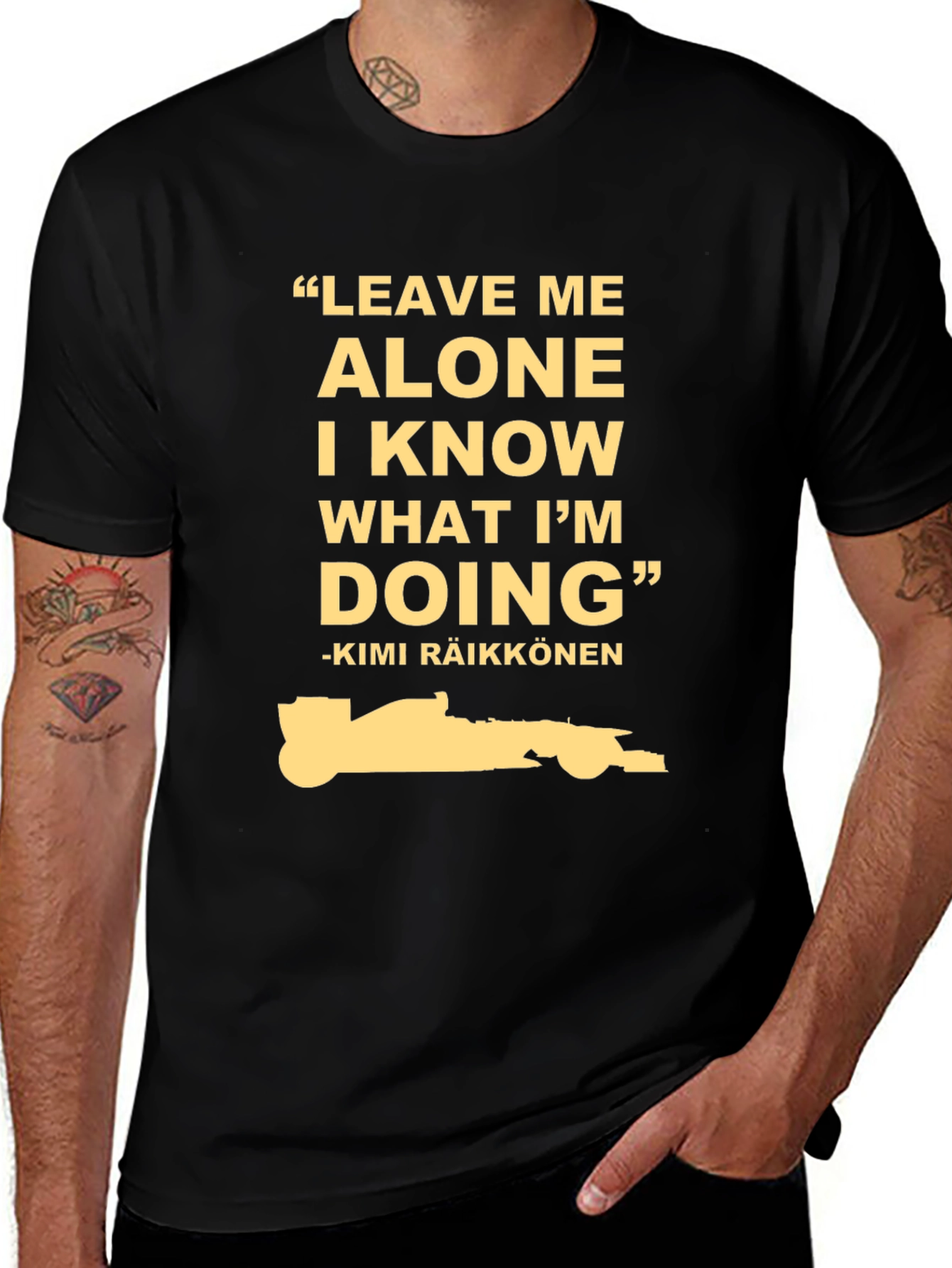 Kimi Raikkonen F1 T-Shirt - Leave Me Alone