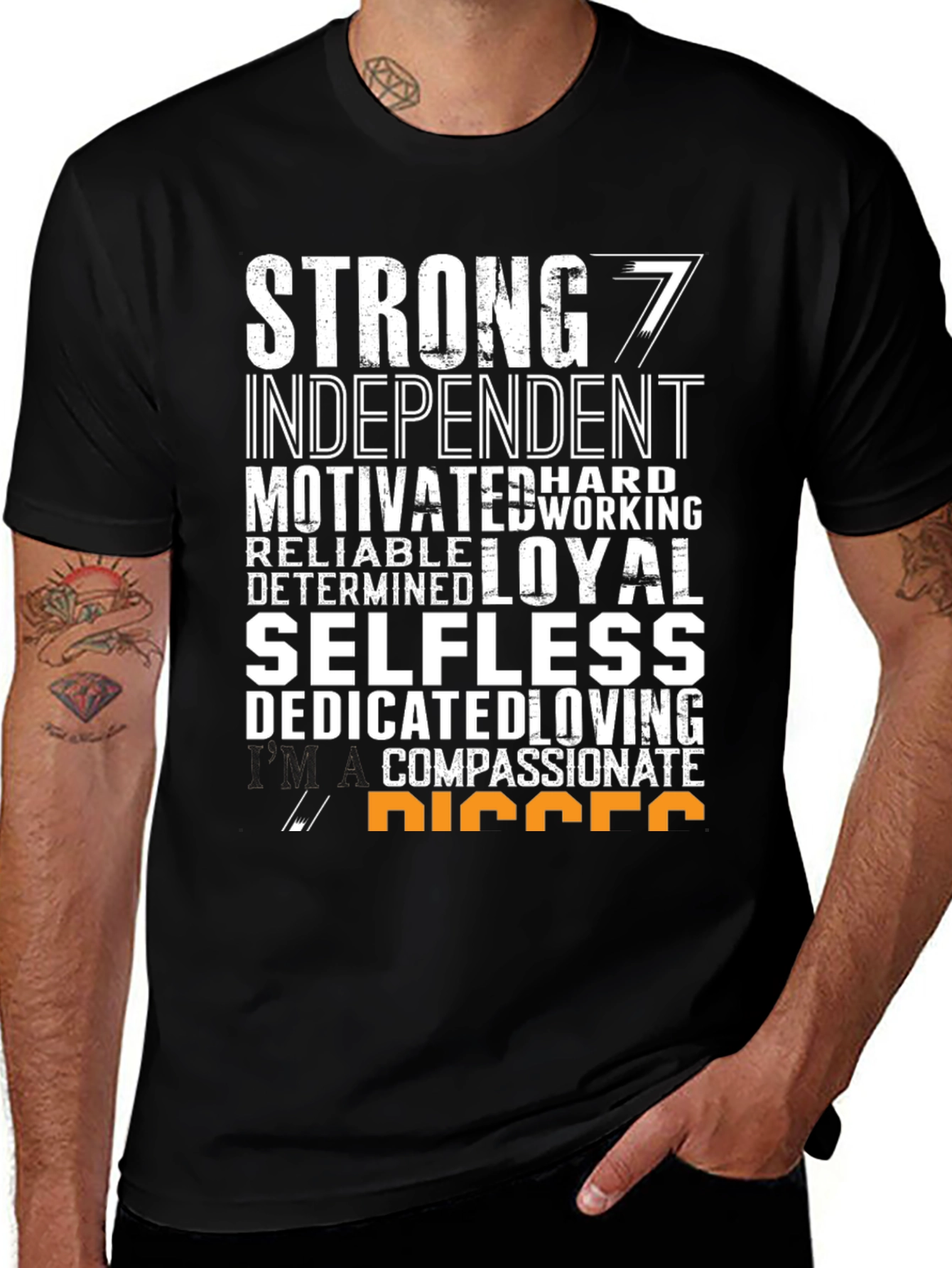 Strong Type 7 T-Shirt - Compassionate & Loyal