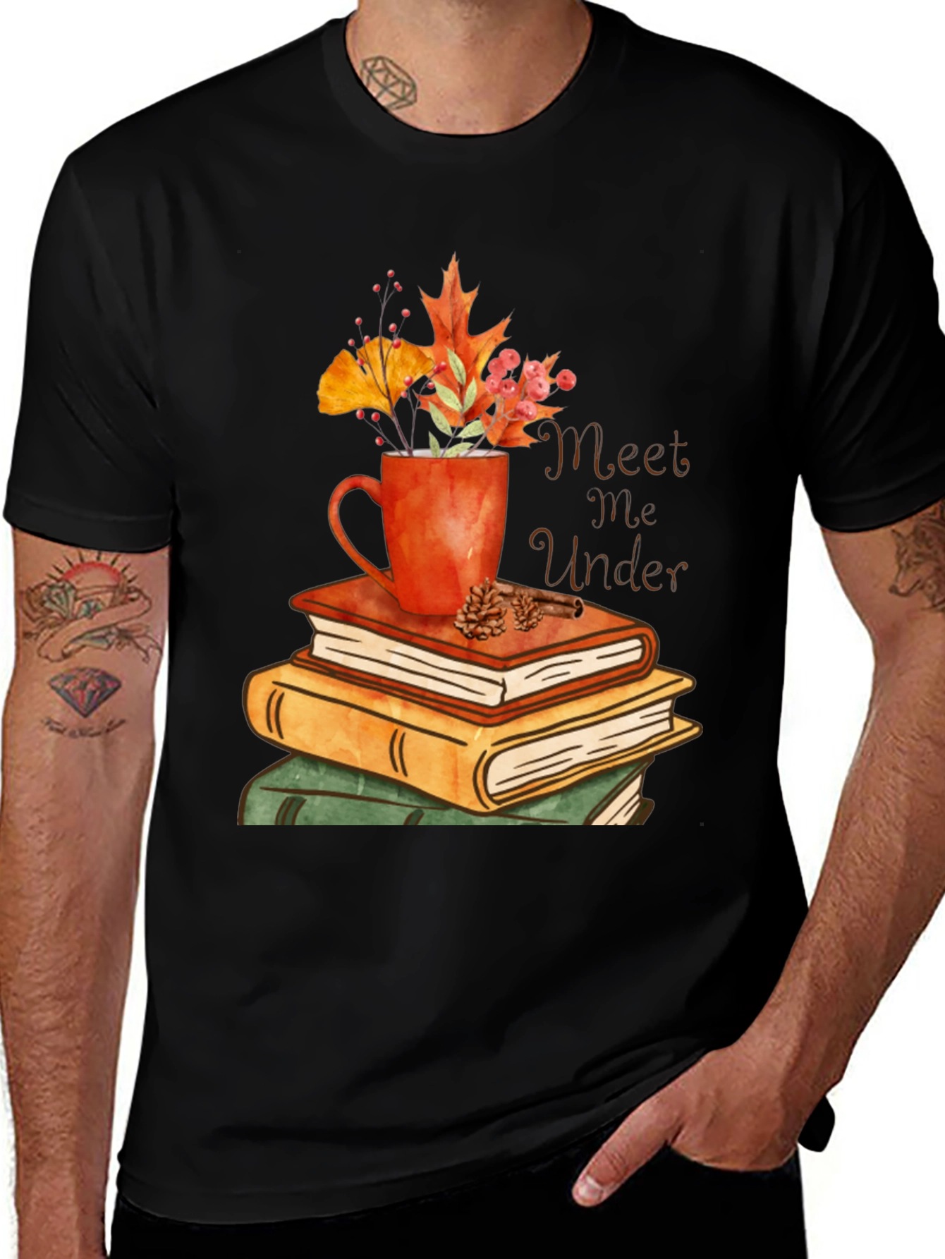 Variant 9 of Autumn Book Lover T-Shirt