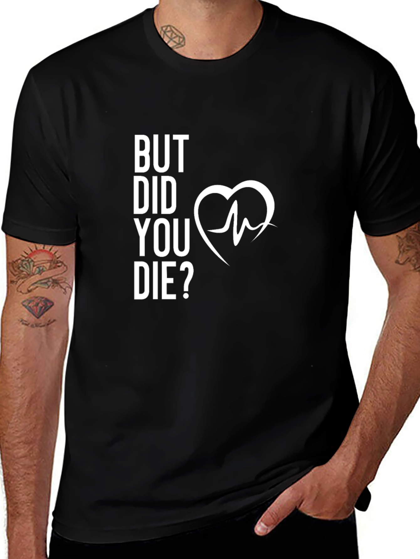 Variant 8 of But Did You Die? Graphic Tee - Funny Workout Shirt