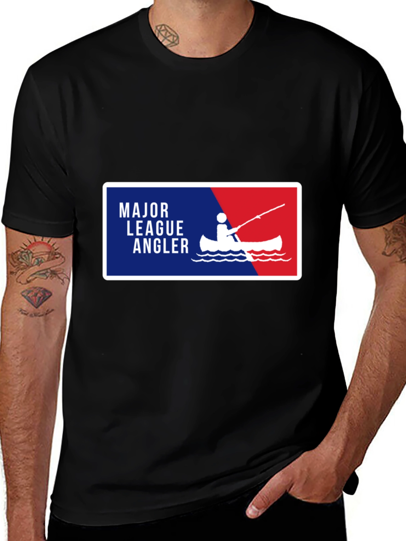 Variant 21 of Major League Angler Fishing T-Shirt
