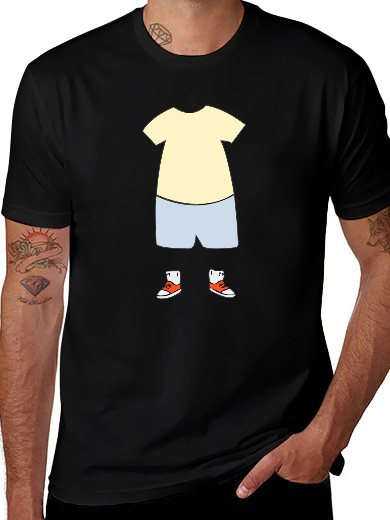 Variant 21 of Cartoon Outfit T-Shirt