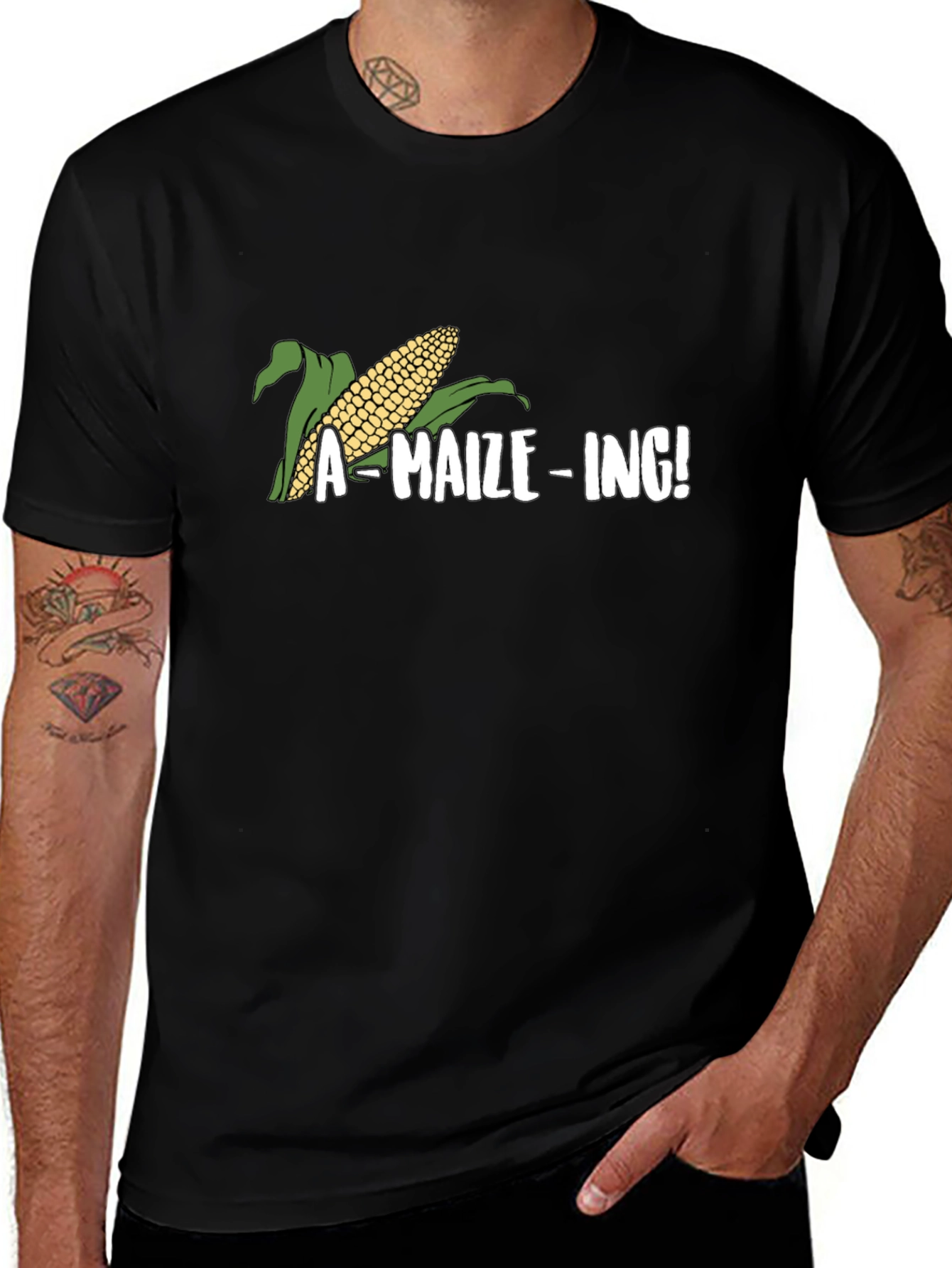Variant 17 of A-Maize-Ing! Novelty Graphic Tee