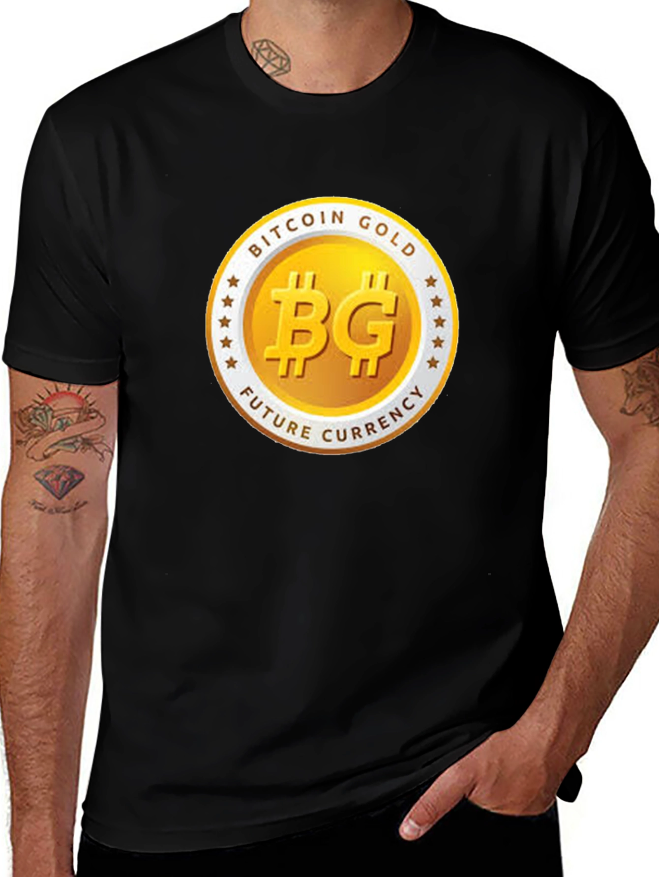 Bitcoin Gold Future Currency T-Shirt