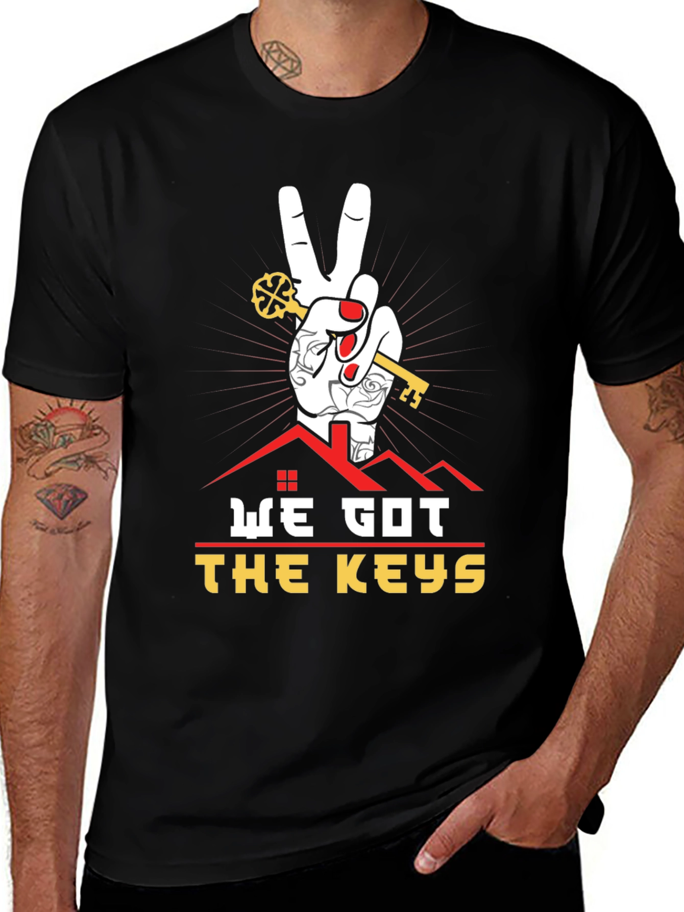 We Got The Keys Graphic Tee - Realtor Gift
