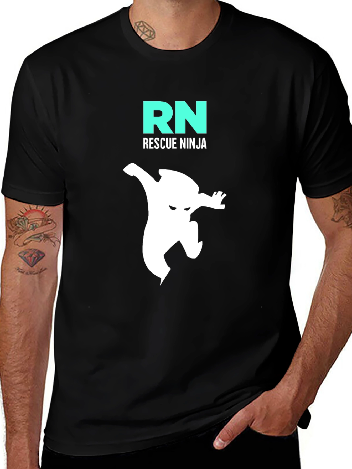 Variant 25 of Rescue Ninja RN Graphic T-Shirt