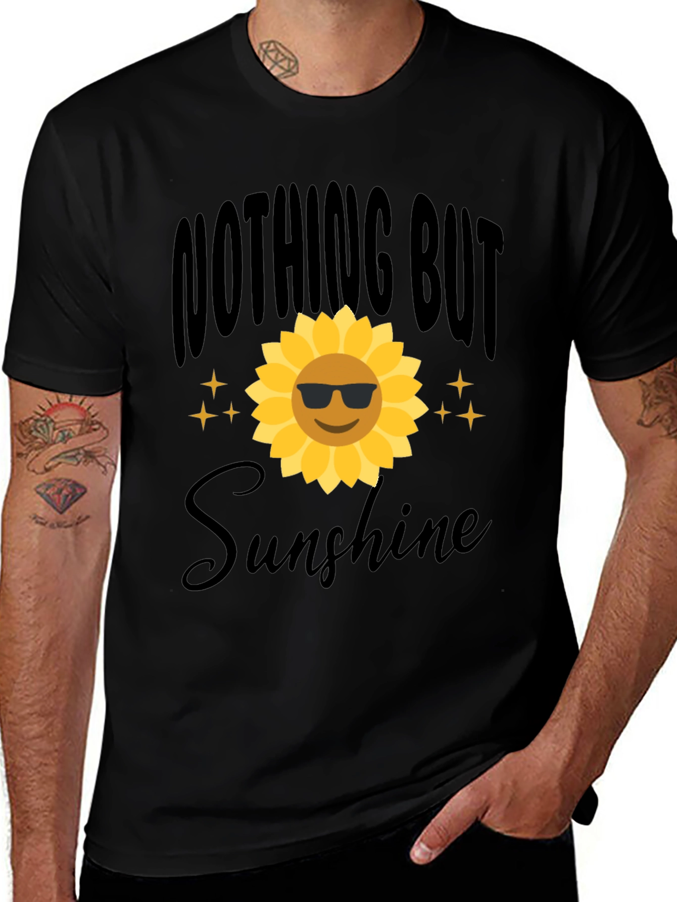 Variant 18 of Nothing But Sunshine Graphic T-Shirt
