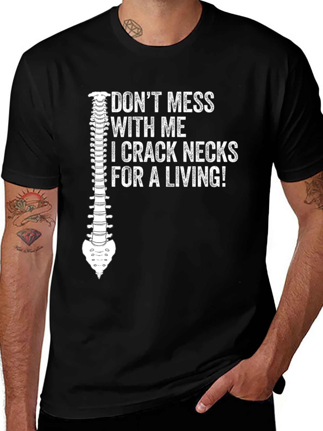 Variant 13 of Crack Necks For A Living T-Shirt