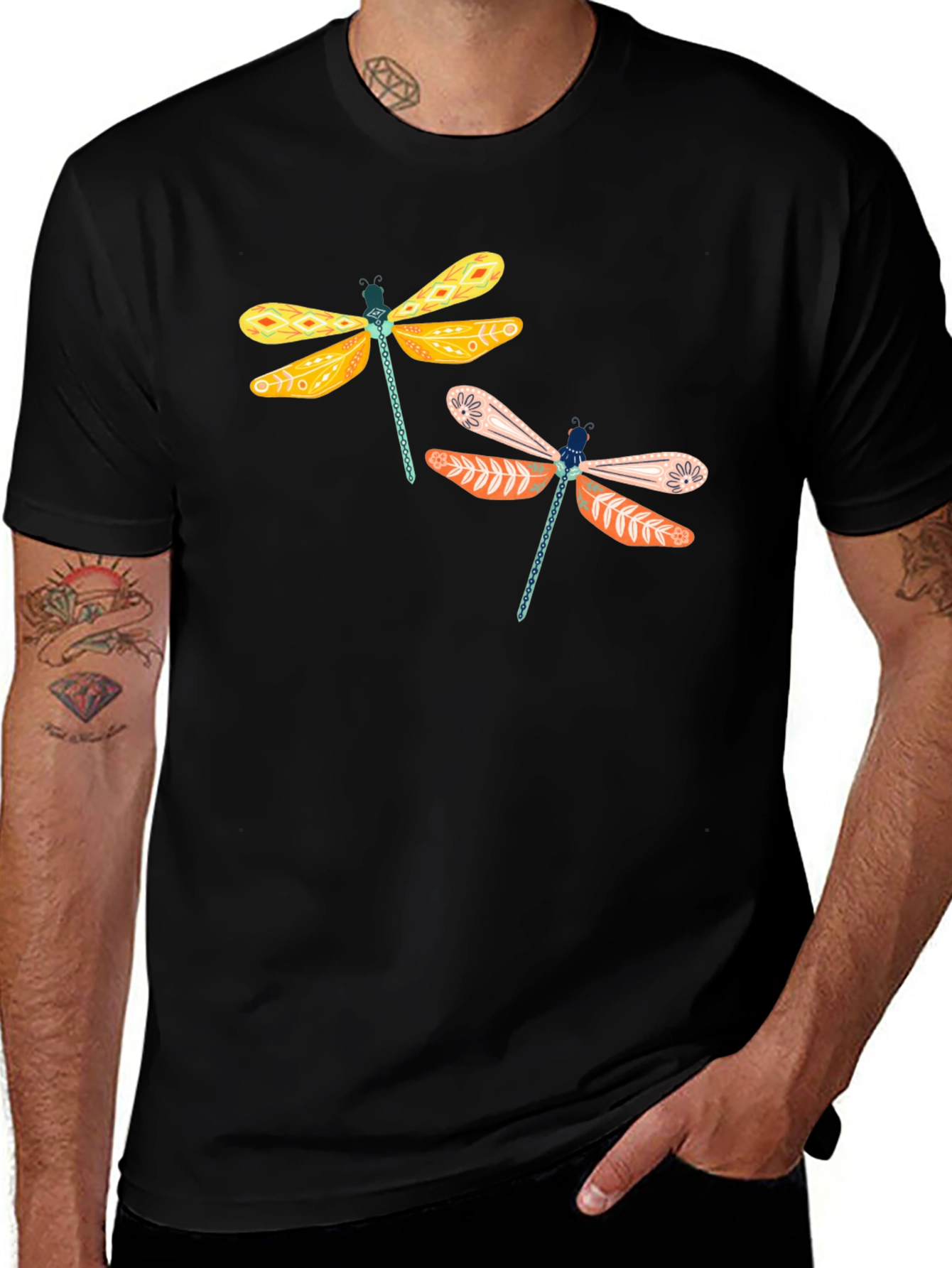 Variant 26 of Dragonfly Graphic T-Shirt