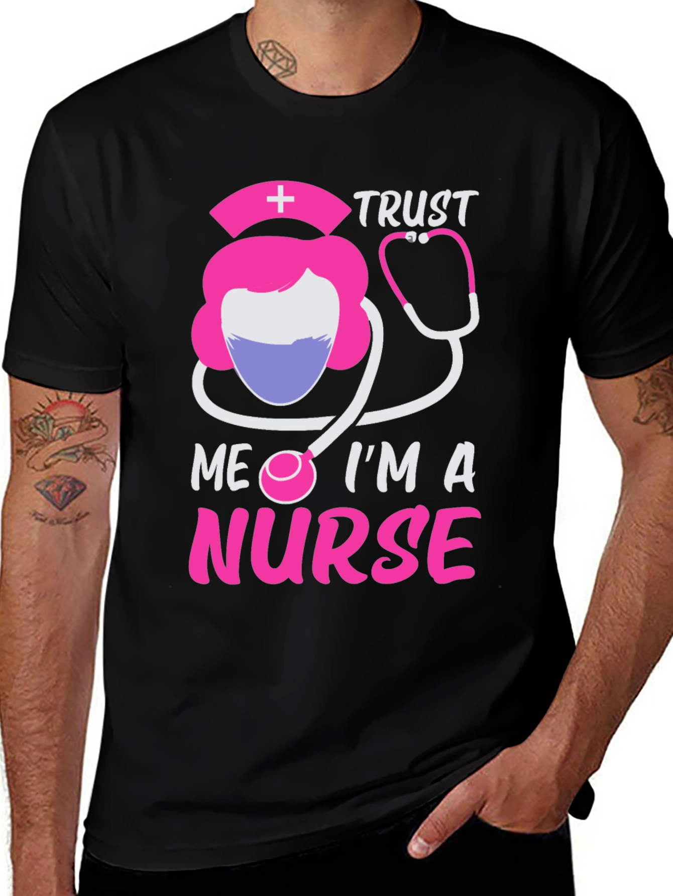 Variant 12 of Trust Me I'm A Nurse T-Shirt