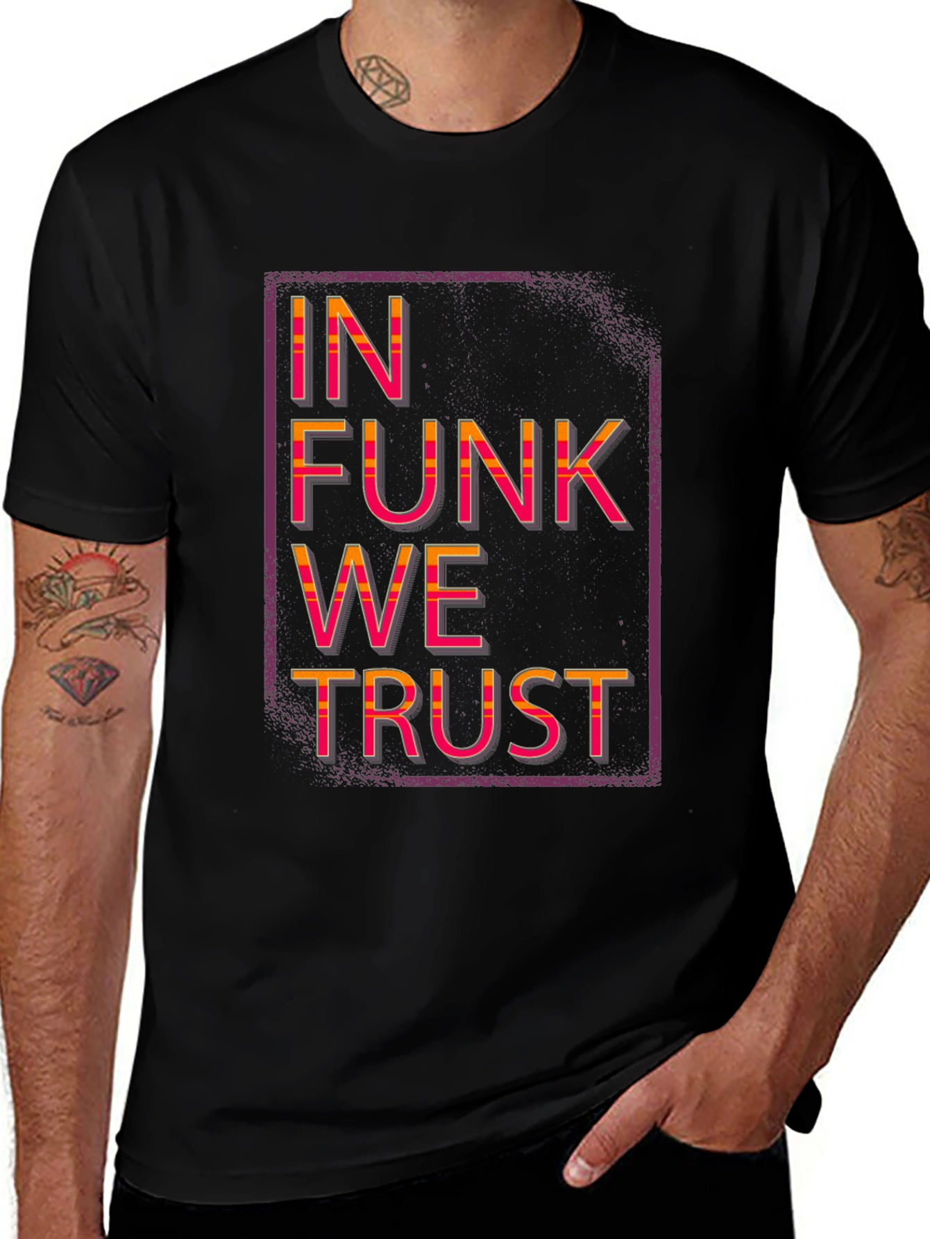 Variant 16 of In Funk We Trust Black Graphic Tee