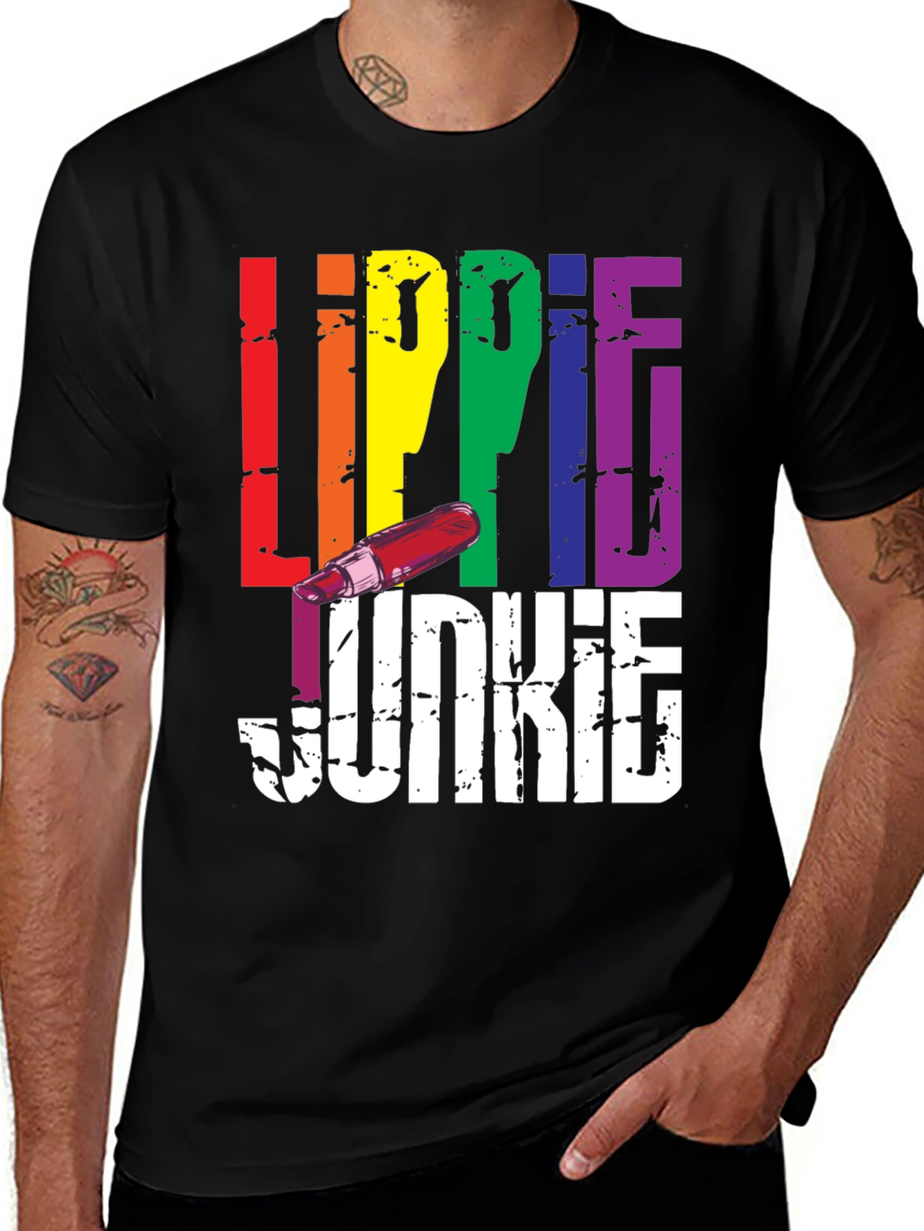 Variant 7 of Lippie Junkie Pride T-Shirt