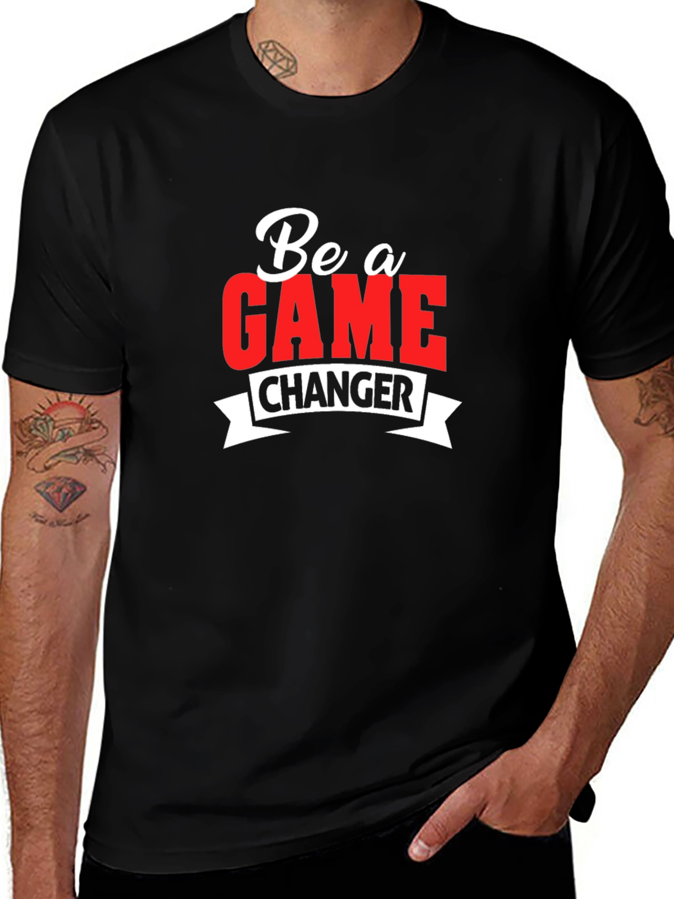 Be a Game Changer Black T-Shirt