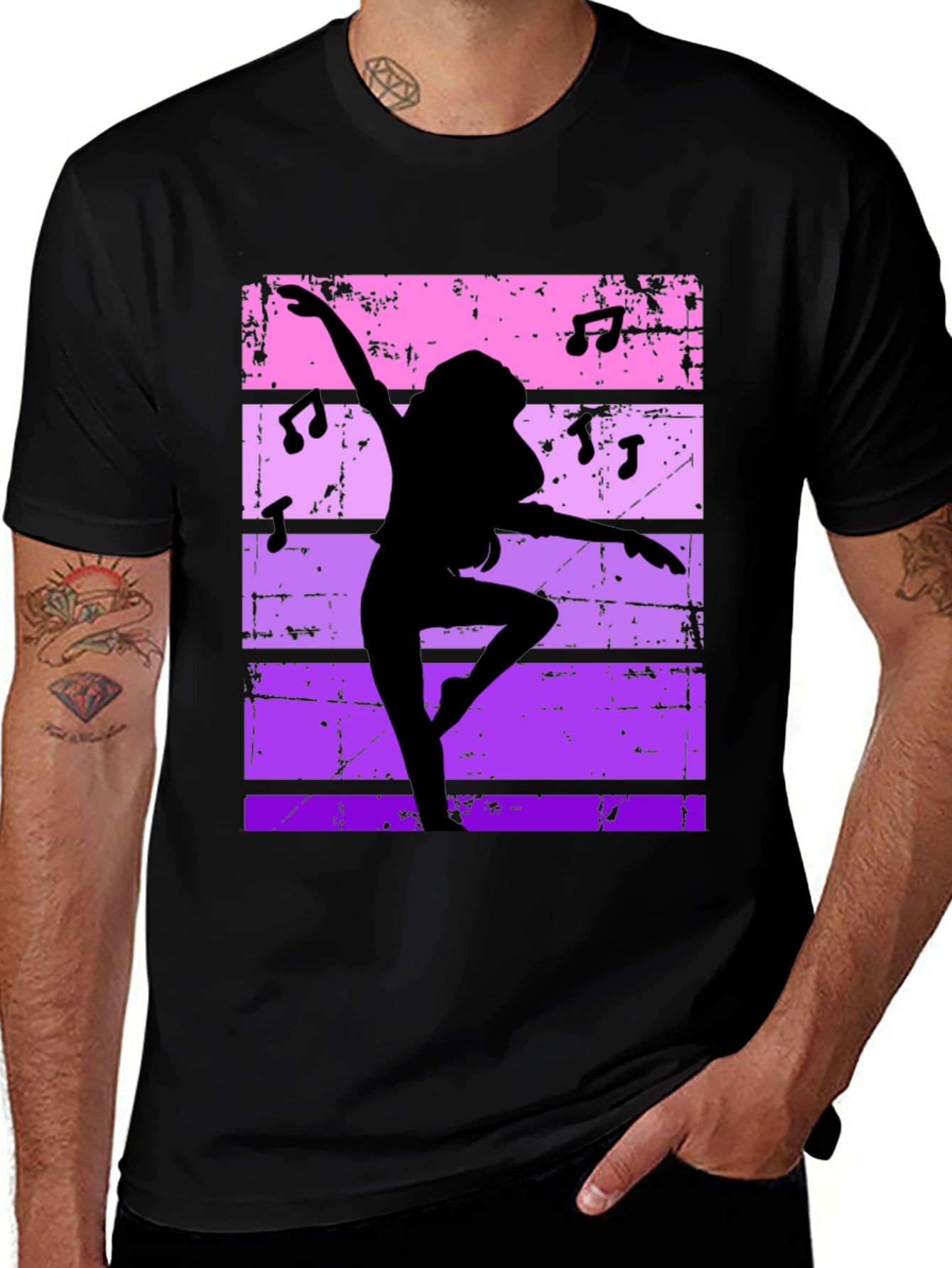 Variant 5 of Dancing Silhouette Graphic Tee