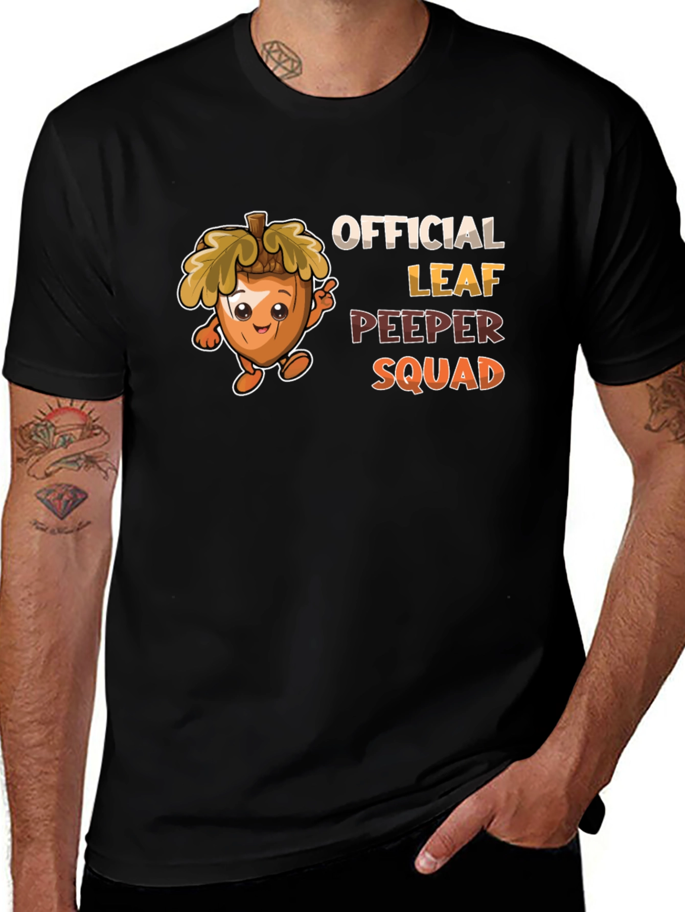 Official Leaf Peeper Squad Graphic Tee