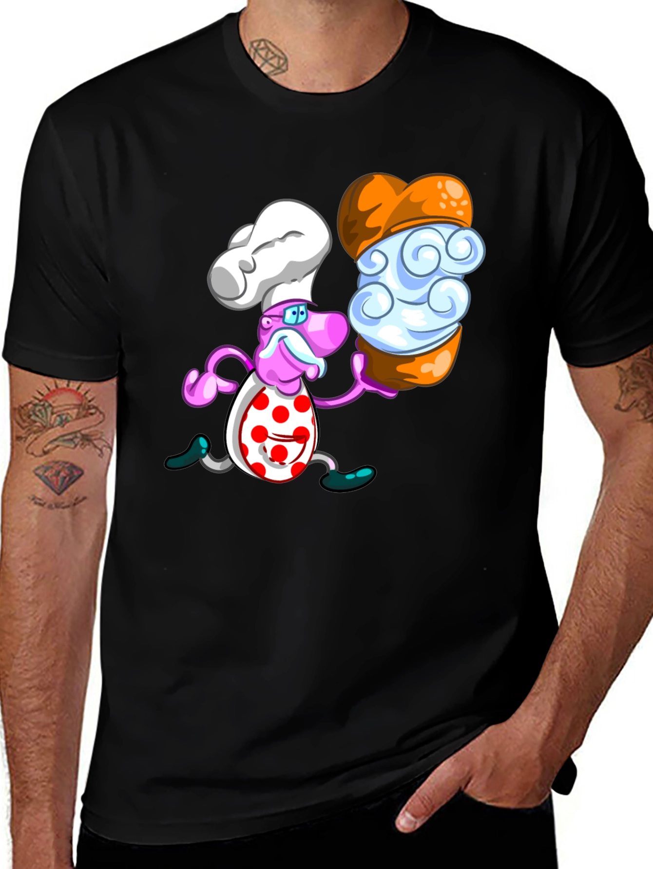 Variant 3 of Chef Dessert T-Shirt - Unique Graphic Tee