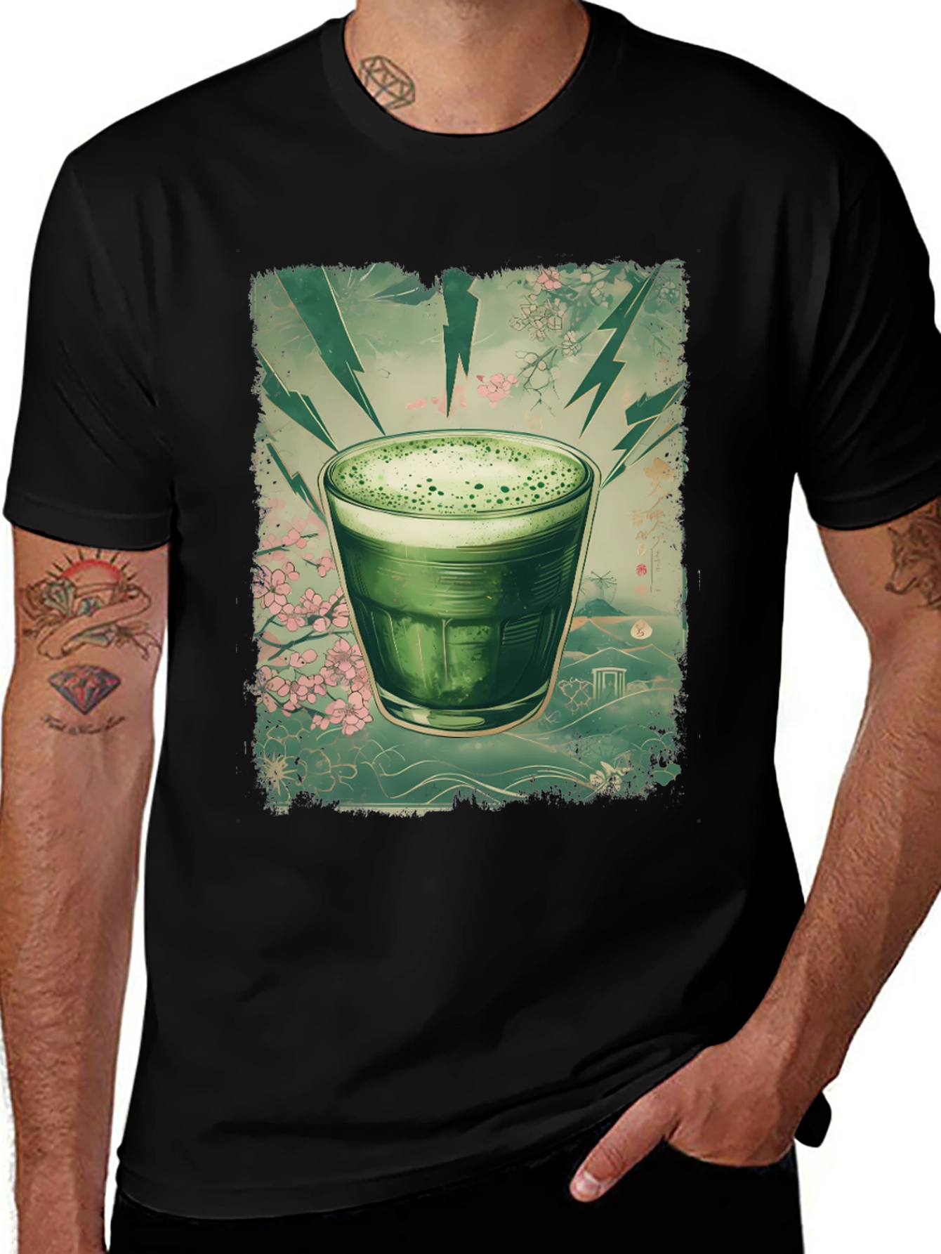 Variant 17 of Matcha Latte Graphic Tee
