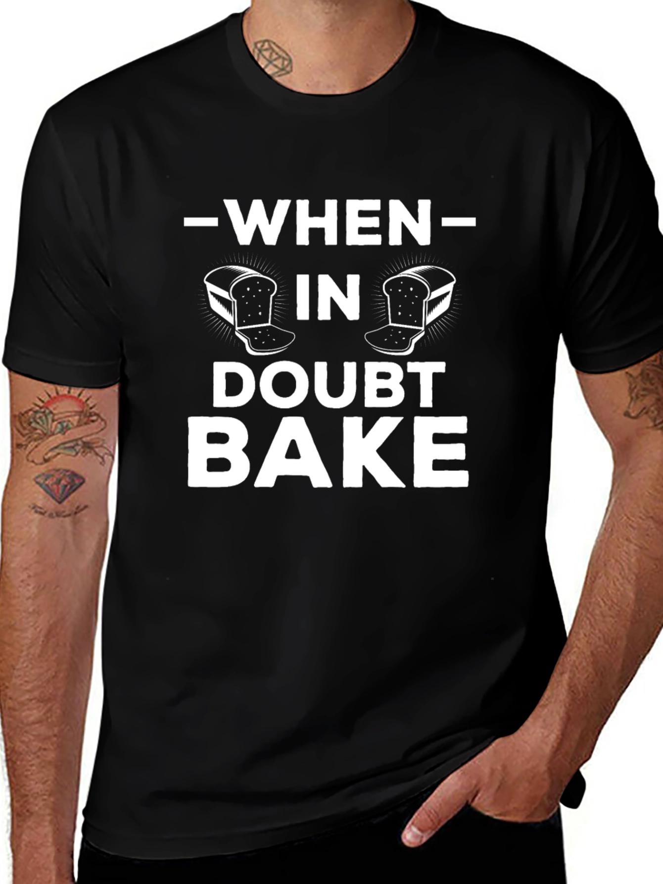 Variant 29 of When in Doubt Bake T-Shirt