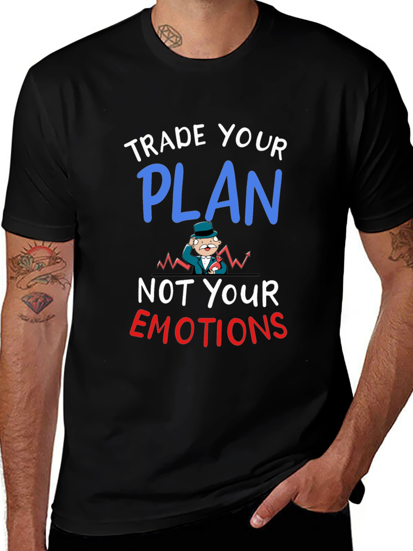 Variant 25 of Trade Plan T-Shirt - Investor Finance Tee