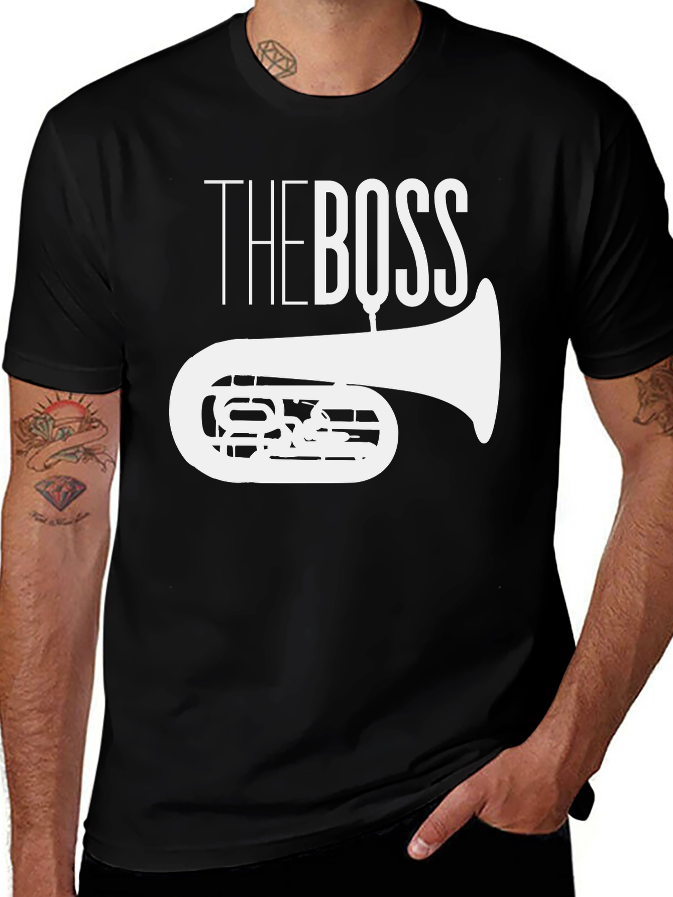 Variant 18 of The Boss Tuba T-Shirt