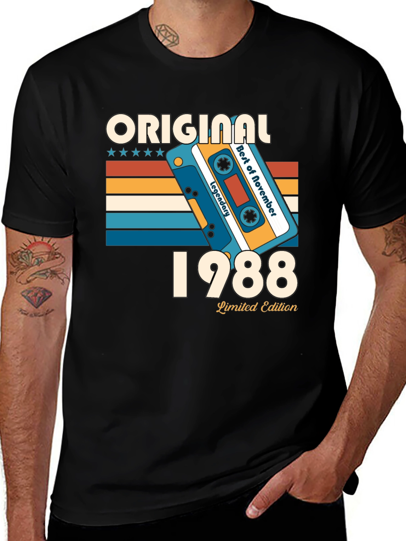 Variant 7 of Original 1988 Limited Edition Birthday T-Shirt