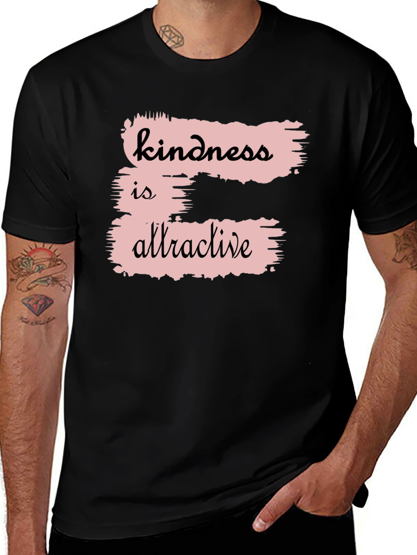 Kindness is Attractive T-Shirt - Stylish Graphic Tee