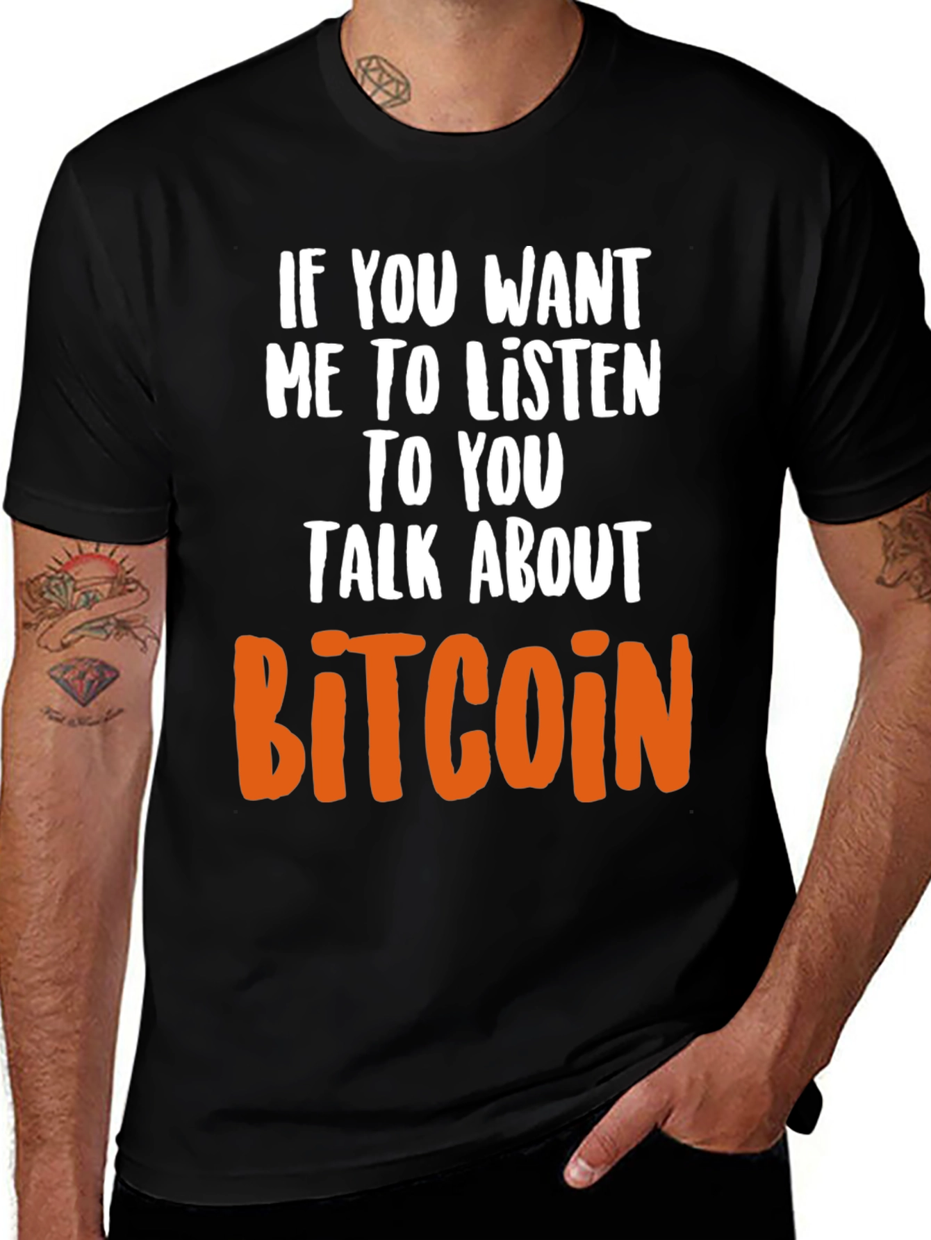 Variant 13 of Bitcoin T-Shirt - Crypto Enthusiast Tee