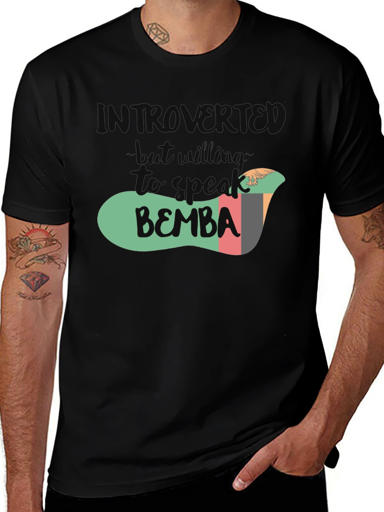 Introvert But Will Talk Bemba T-Shirt