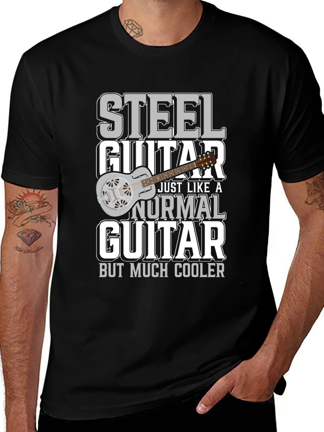 Variant 12 of Steel Guitar Cool T-Shirt
