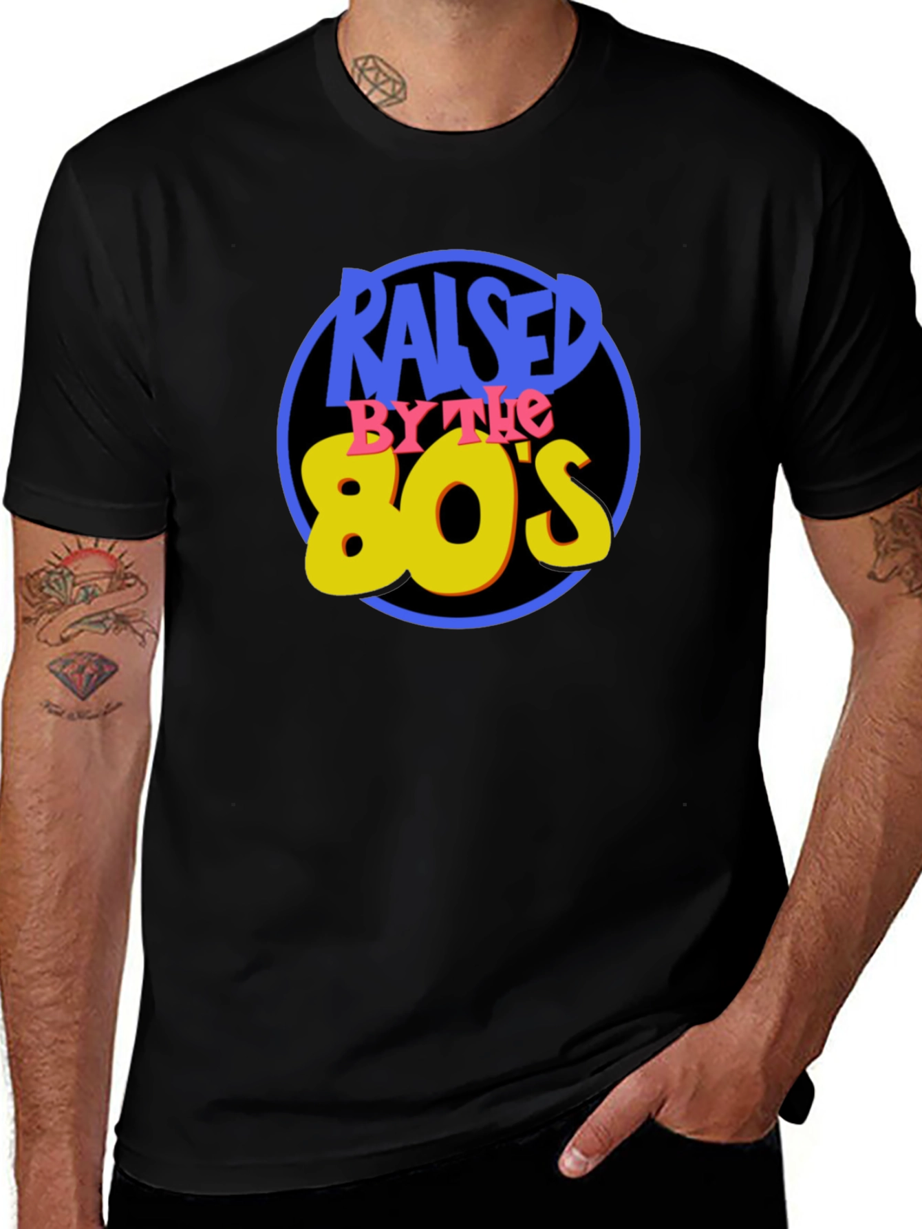 Variant 18 of Raised by the 80's T-Shirt
