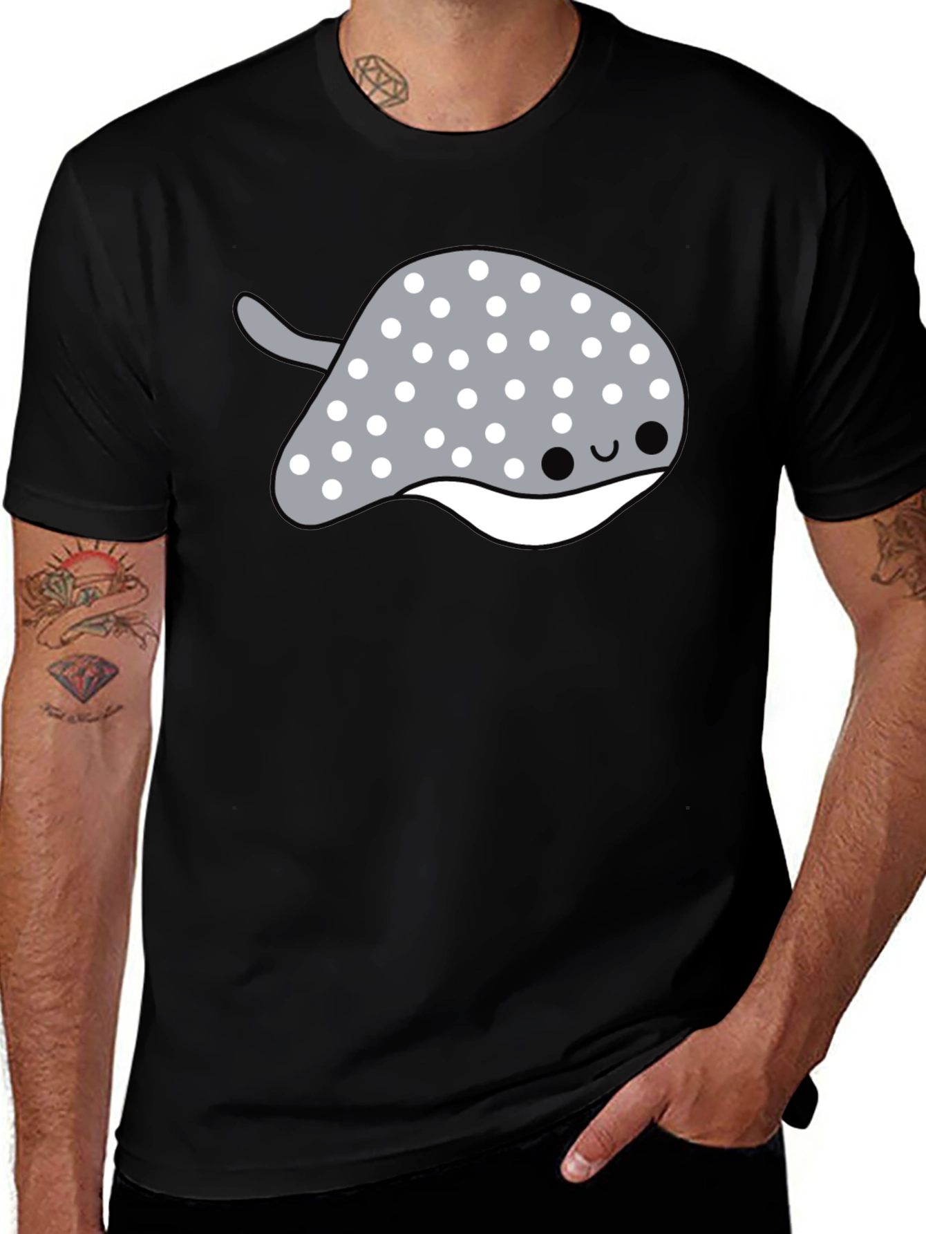 Variant 29 of Cute Spotted Stingray Graphic T-Shirt