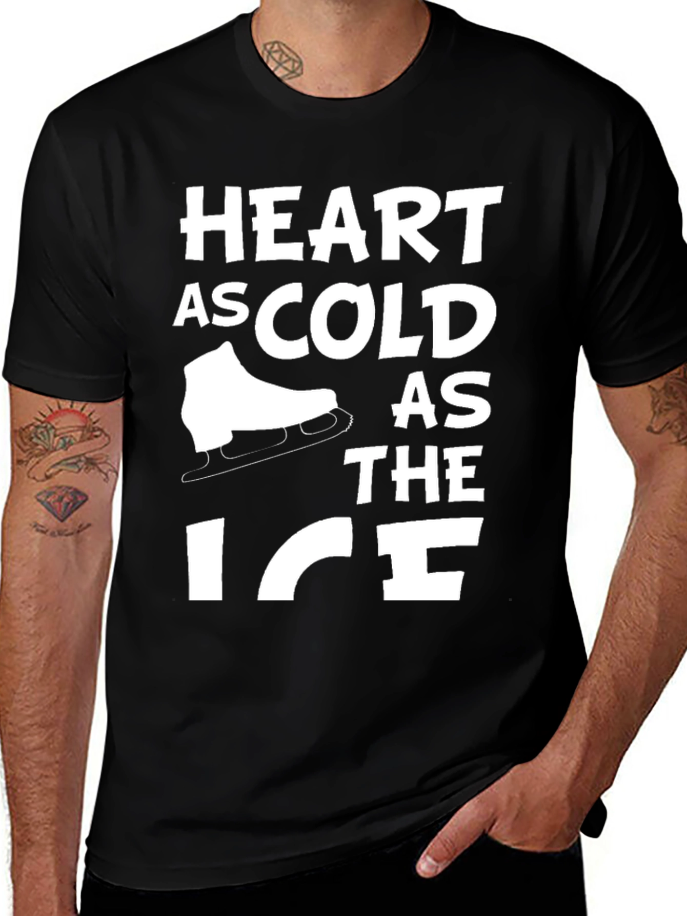 Variant 13 of Heart as Cold as Ice Graphic T-Shirt