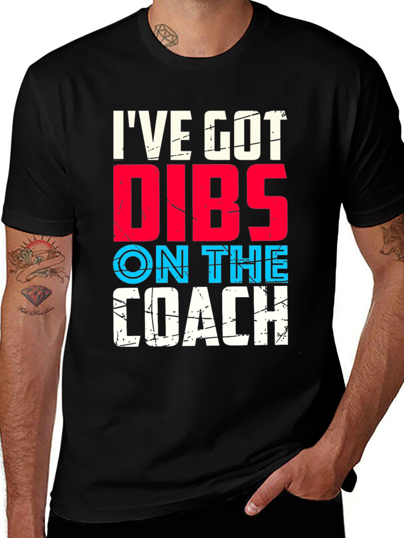Variant 25 of I've Got Dibs On The Coach T-Shirt