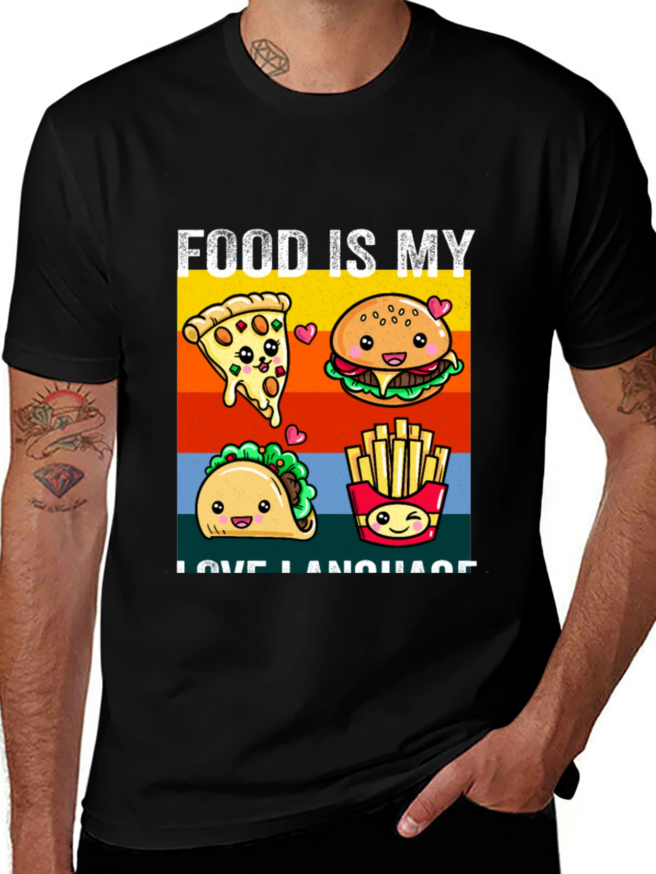 Food is My Love Language Graphic Tee
