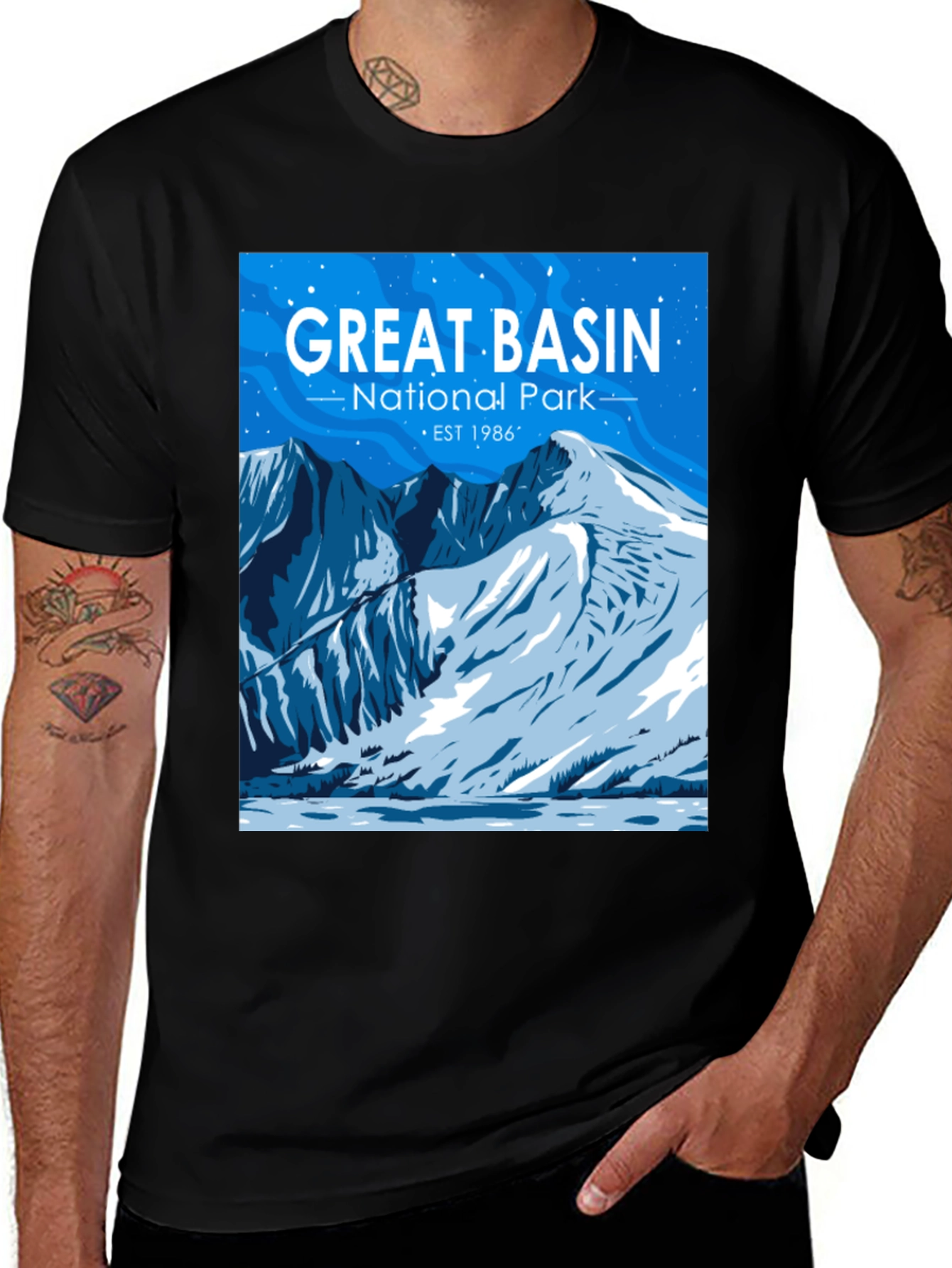 Variant 30 of Great Basin National Park T-Shirt