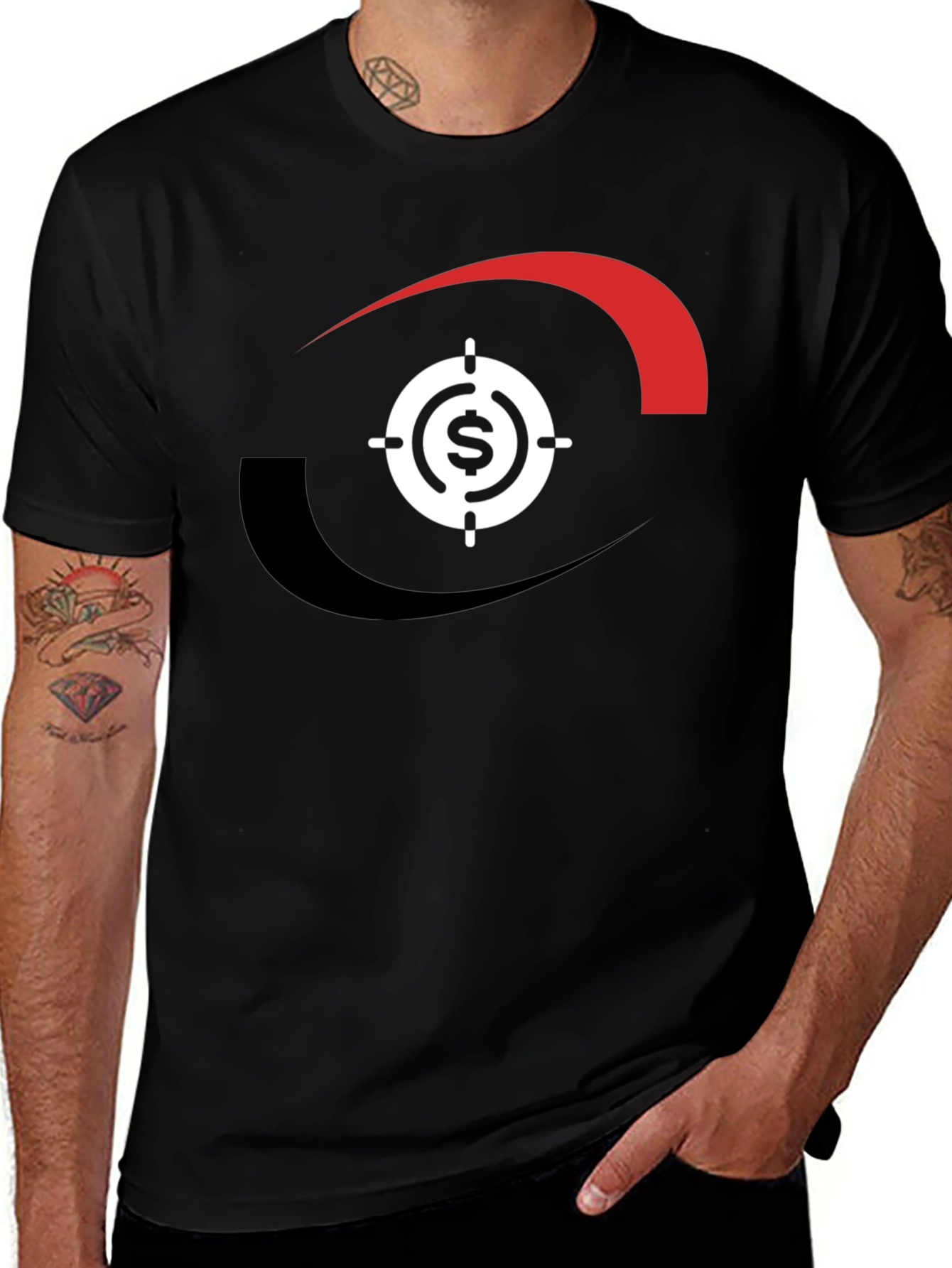 Variant 24 of Target Dollar T-Shirt - Stylish Graphic Tee