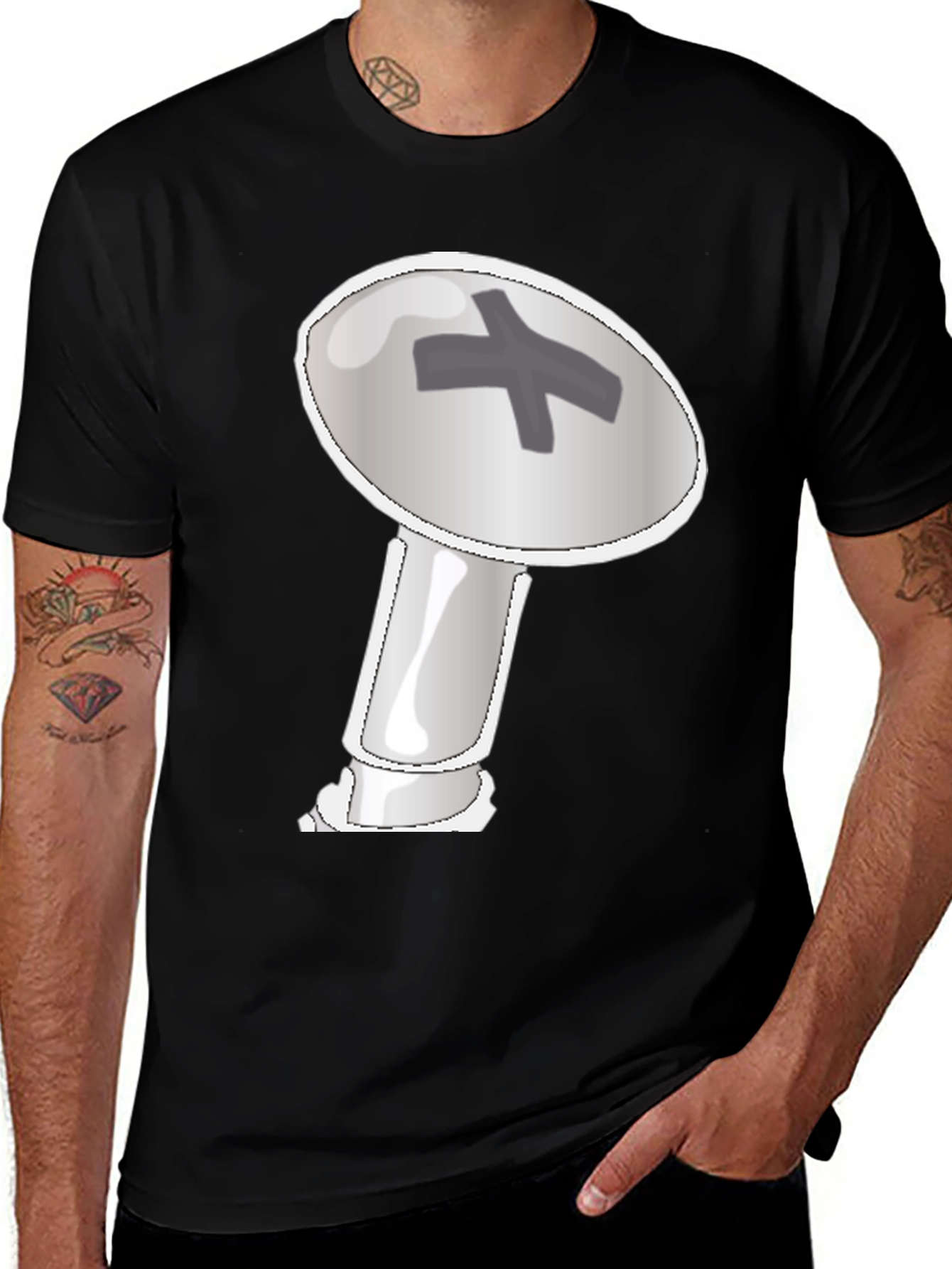 Variant 14 of Screw Graphic T-Shirt - Novelty Design