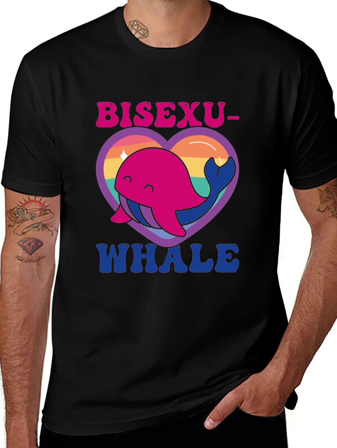 Bisexu-whale Pride T-Shirt