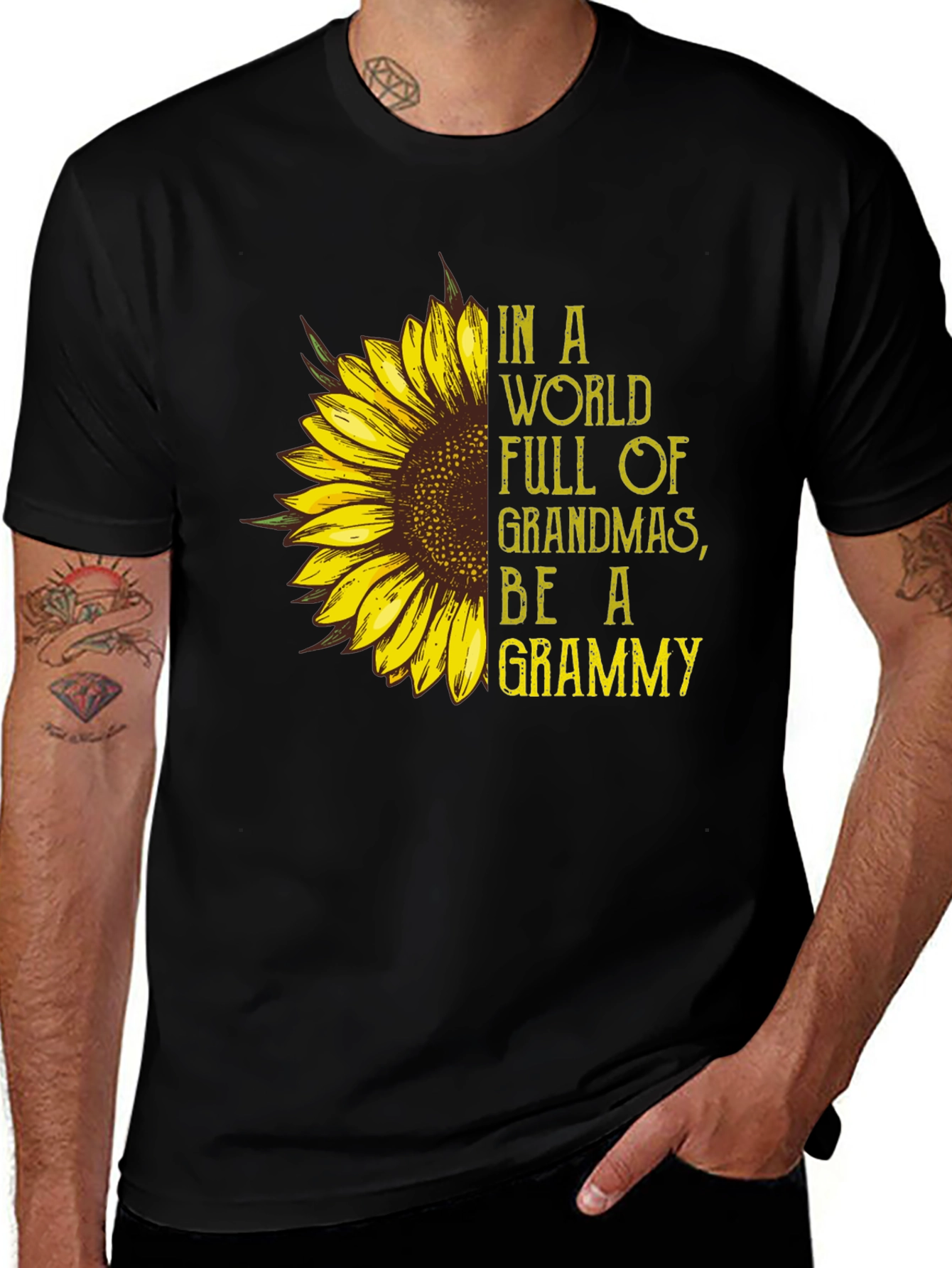 Variant 4 of Sunflower Grammy T-Shirt - Grandma Gift Idea
