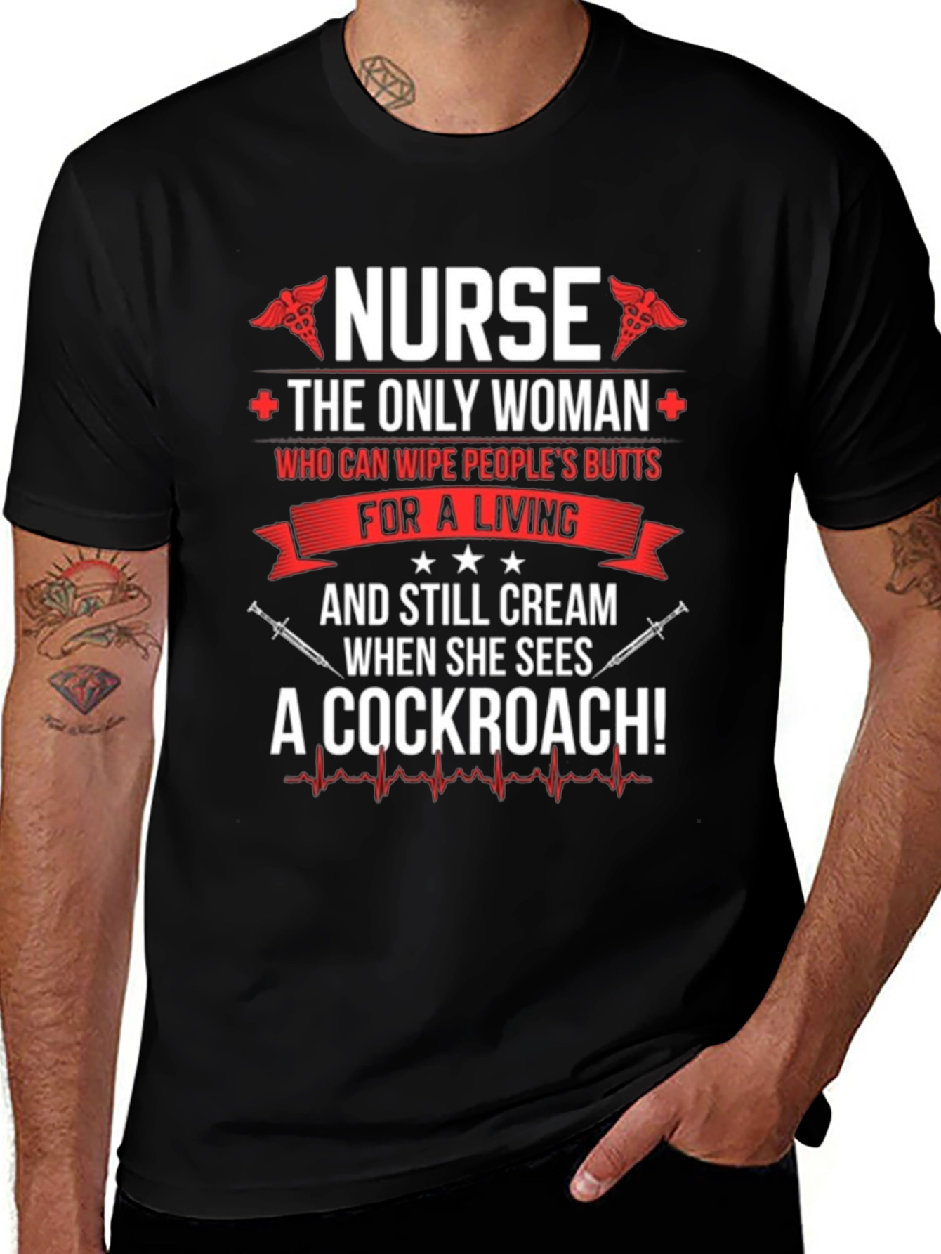 Variant 11 of Nurse T-Shirt Funny Statement