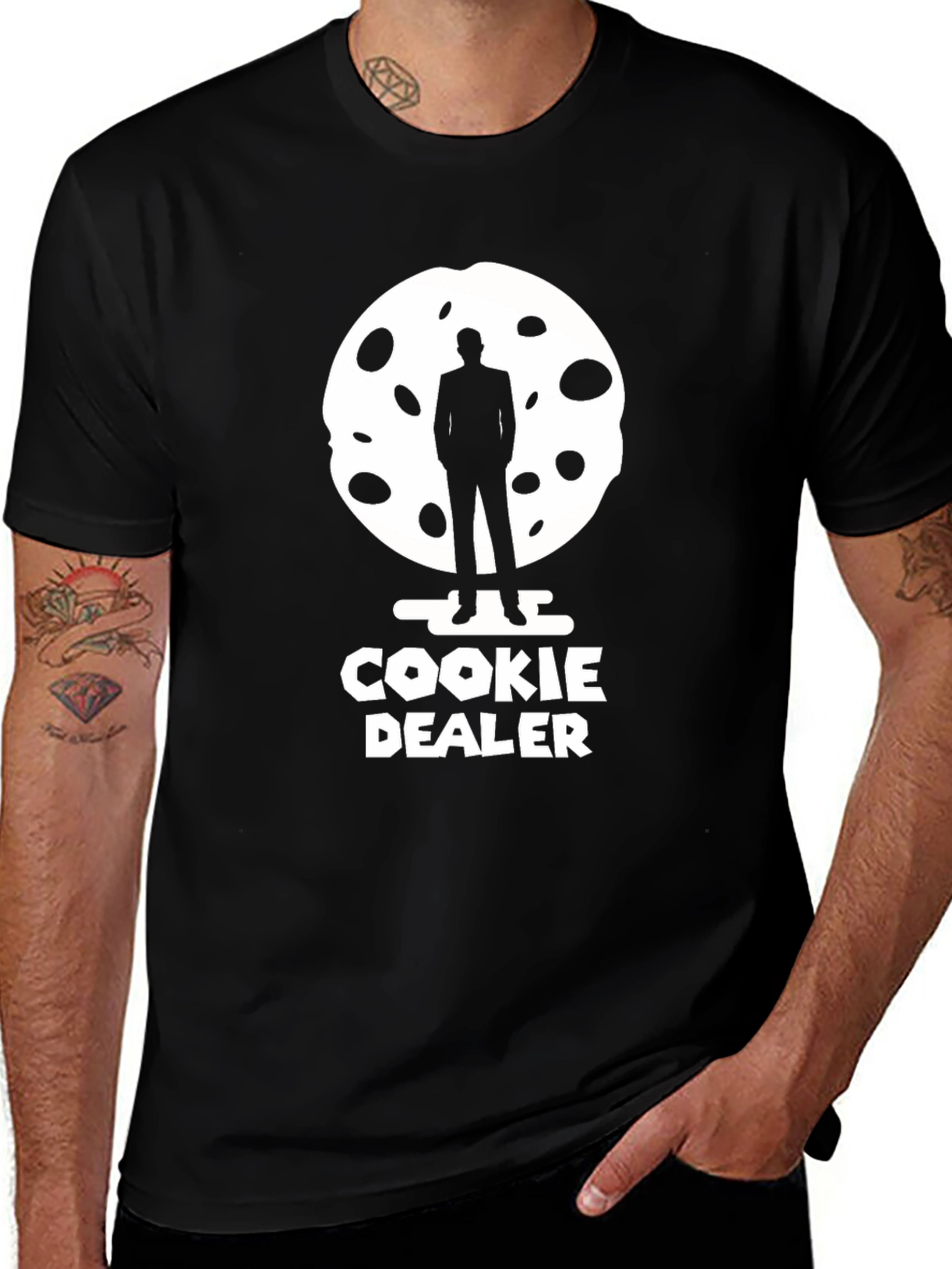 Variant 5 of Cookie Dealer Graphic Tee - Funny Novelty T-Shirt
