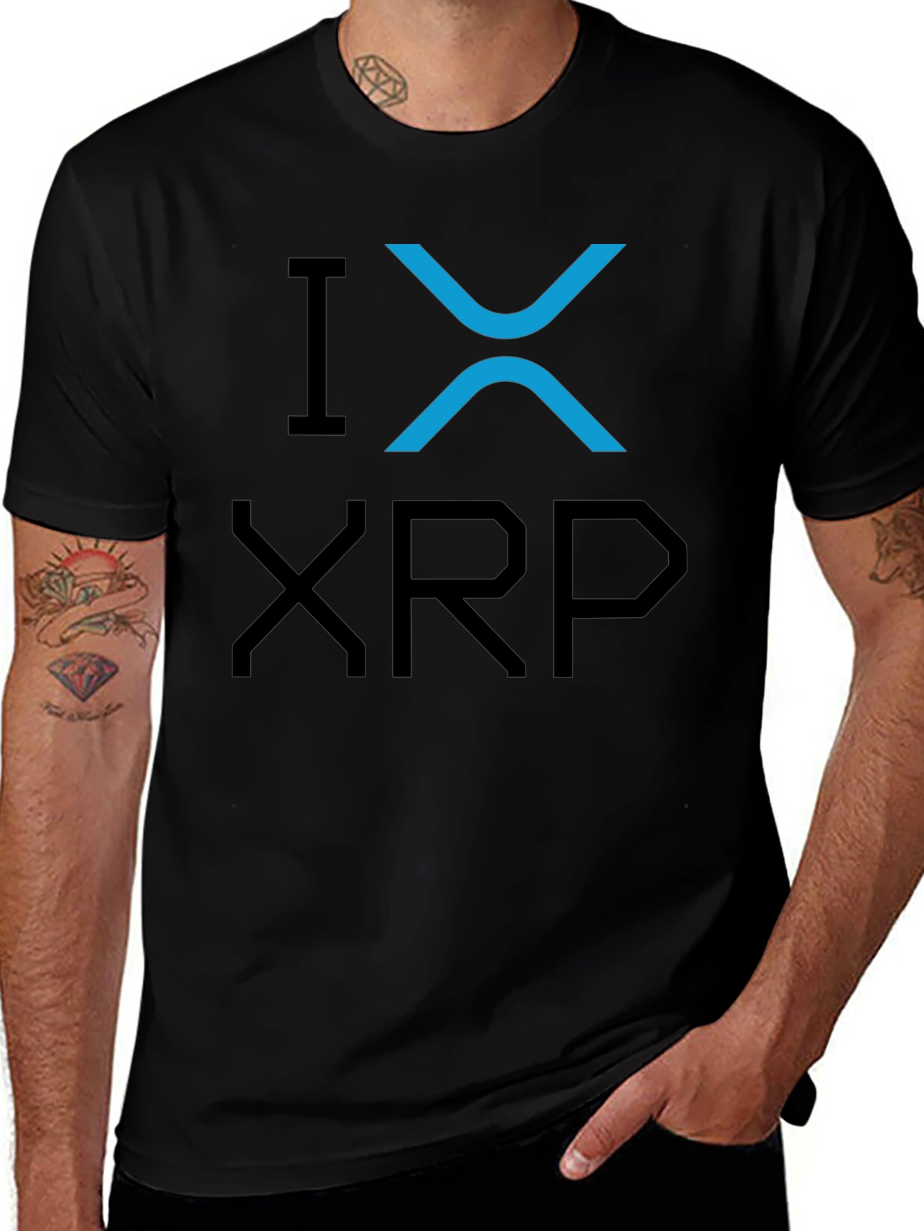 Variant 12 of I Love XRP T-Shirt