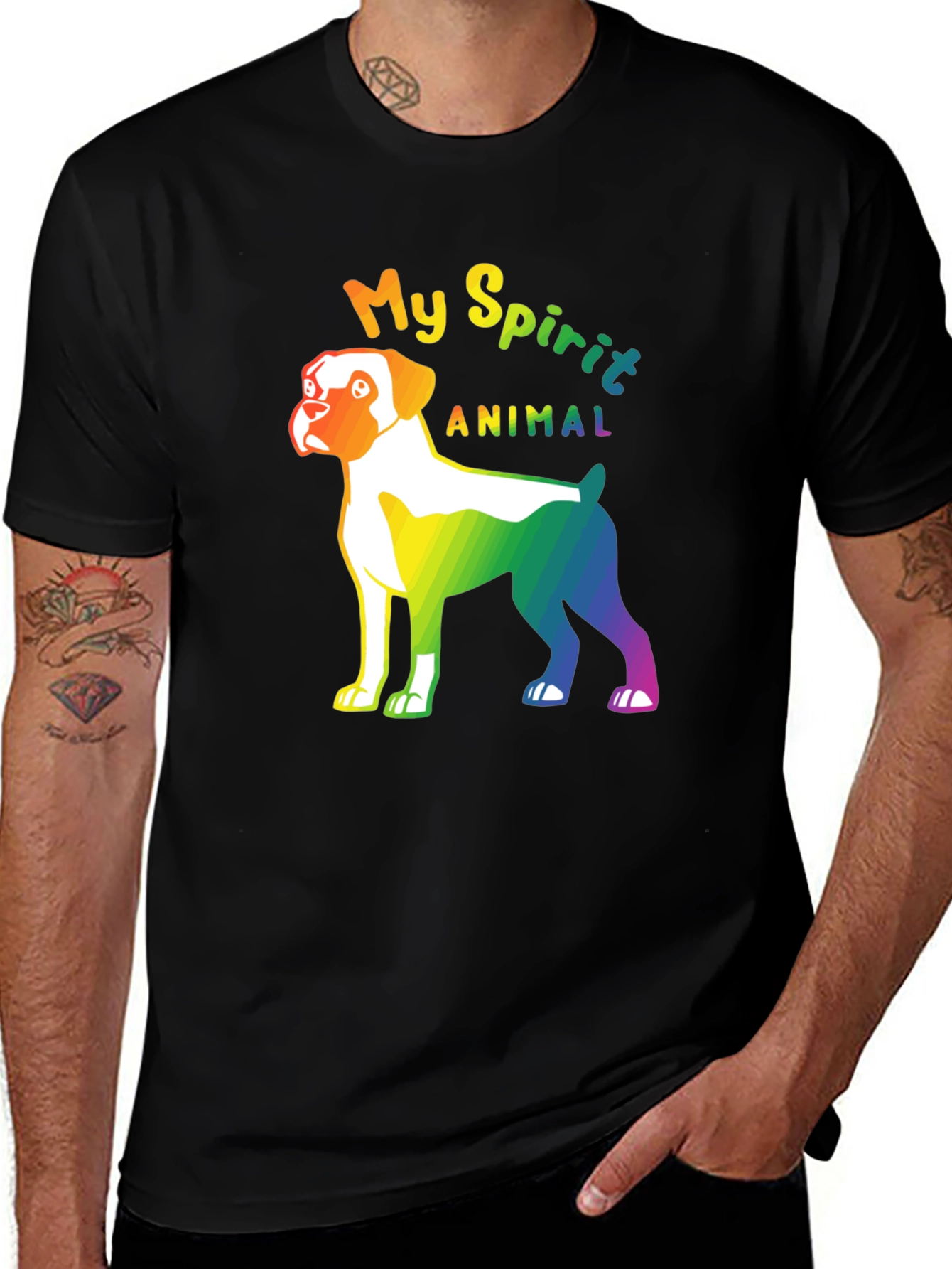 Variant 30 of My Spirit Animal Boxer Dog Pride T-Shirt