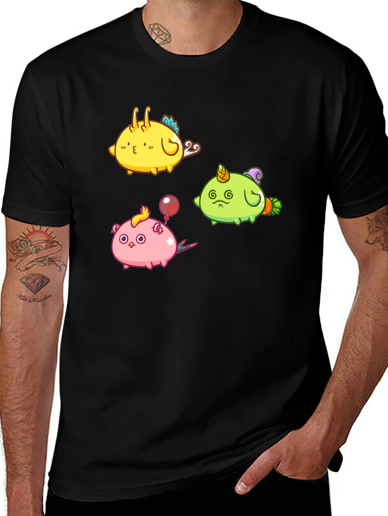 Axie Infinity T-Shirt - Cute Cartoon Monsters