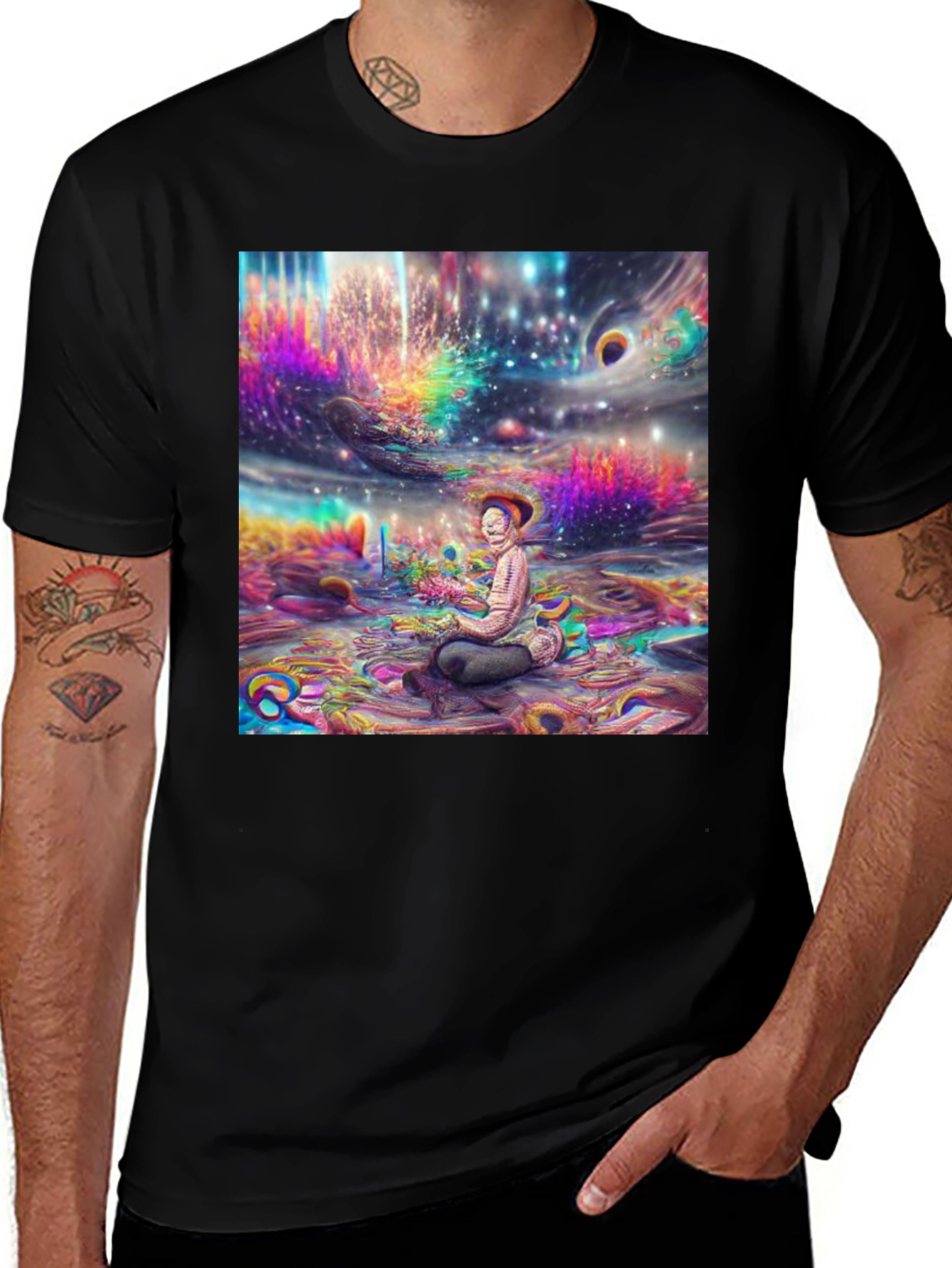Variant 20 of Colorful Cosmic Dream T-Shirt