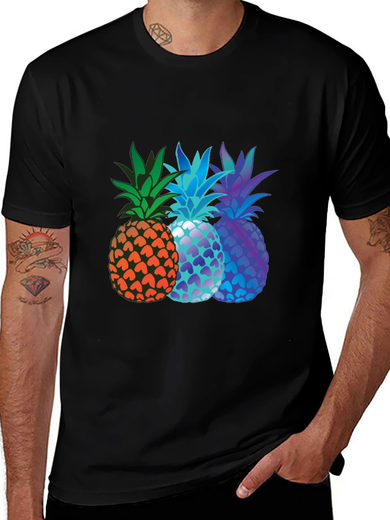 Variant 14 of Funky Pineapple T-Shirt