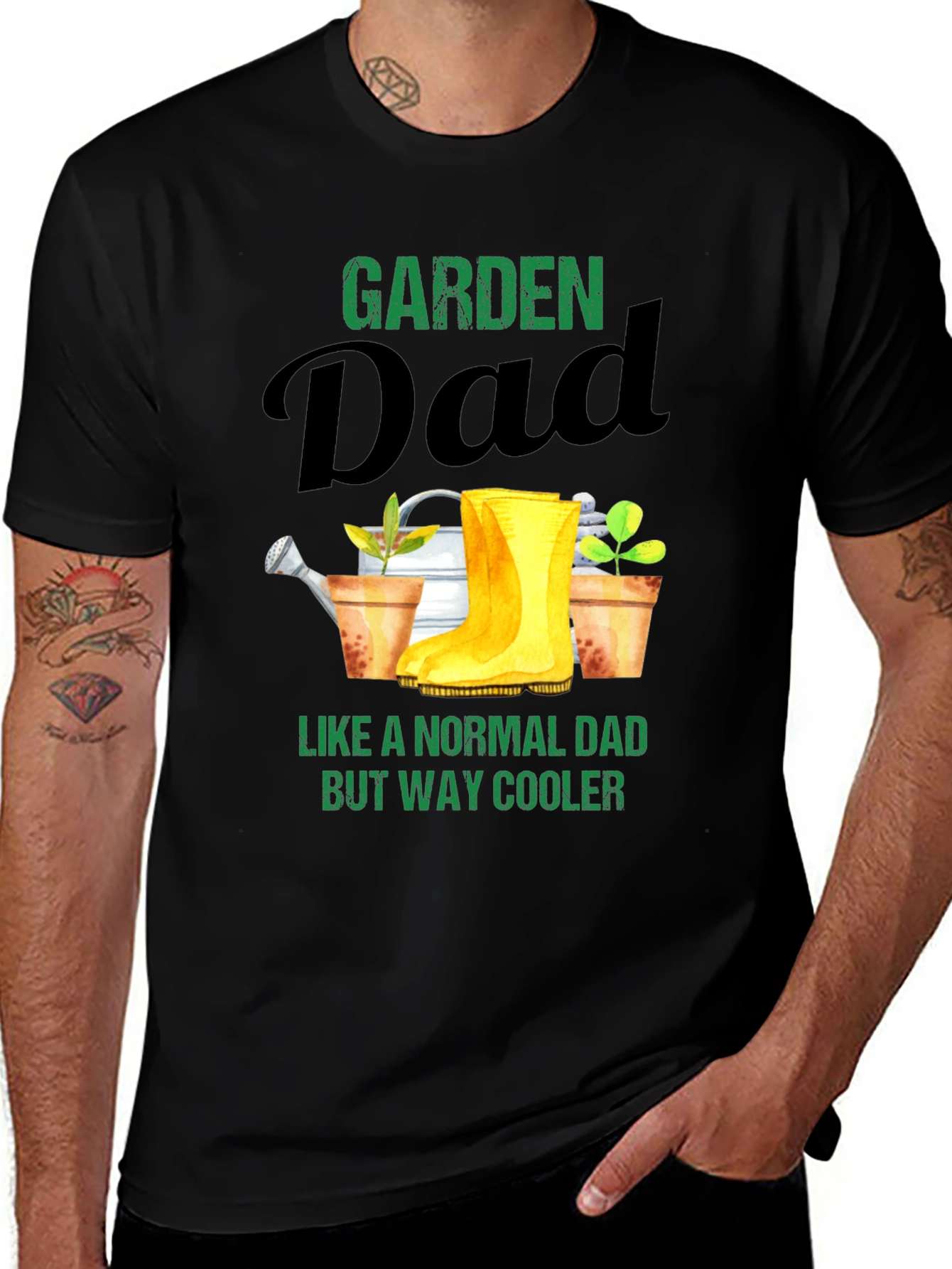 Garden Dad T-Shirt - Cool Gardener Gift