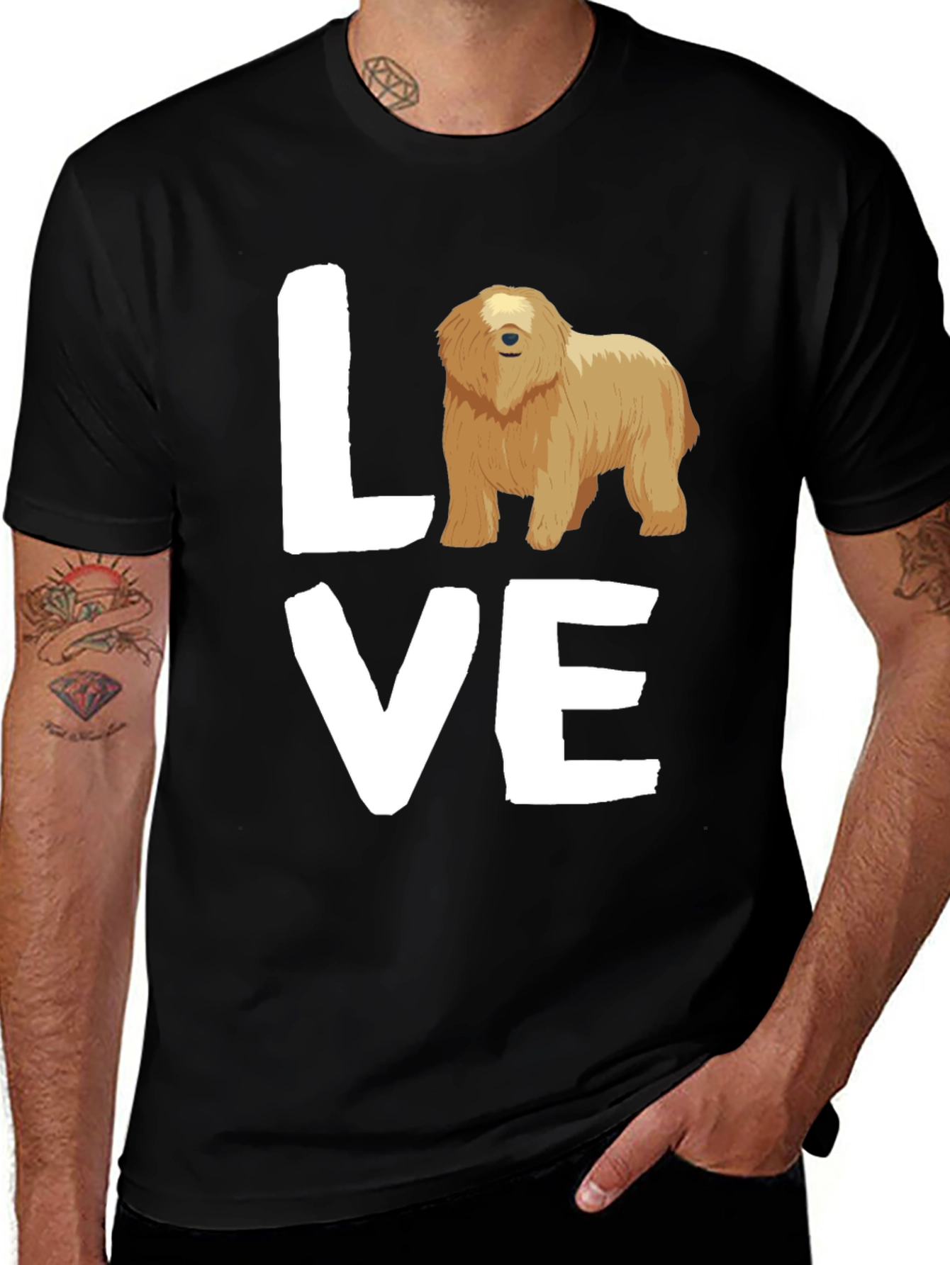 Variant 17 of Dog Lover T-Shirt - Cute Komondor Tee