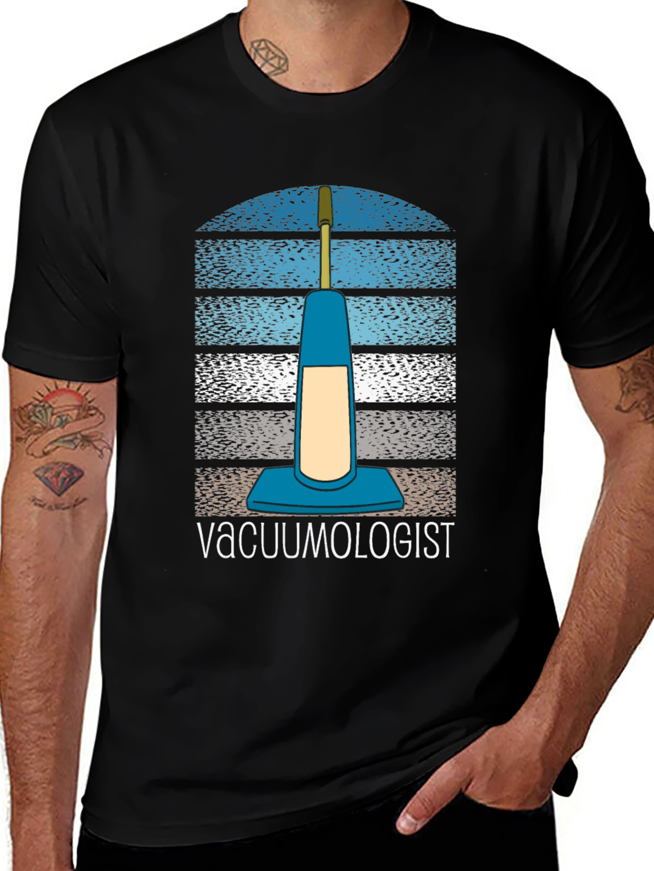 Variant 28 of Vacuumologist Graphic Tee - Funny Cleaning T-Shirt