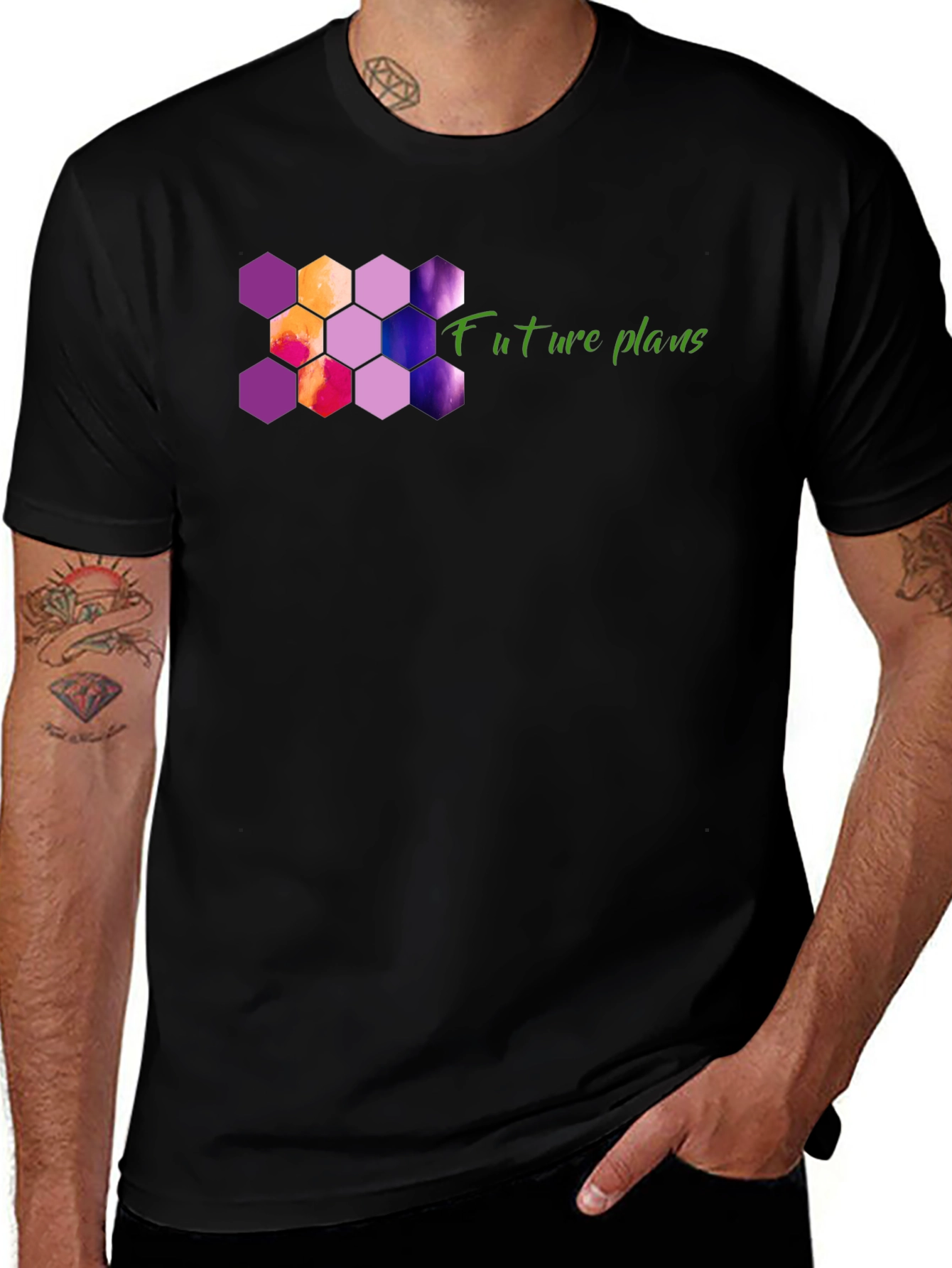 Variant 19 of Future Plans Hexagon T-Shirt